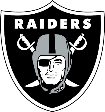 NEW ERA NFL Dark Base Skull Knit Oakland Raiders Black
