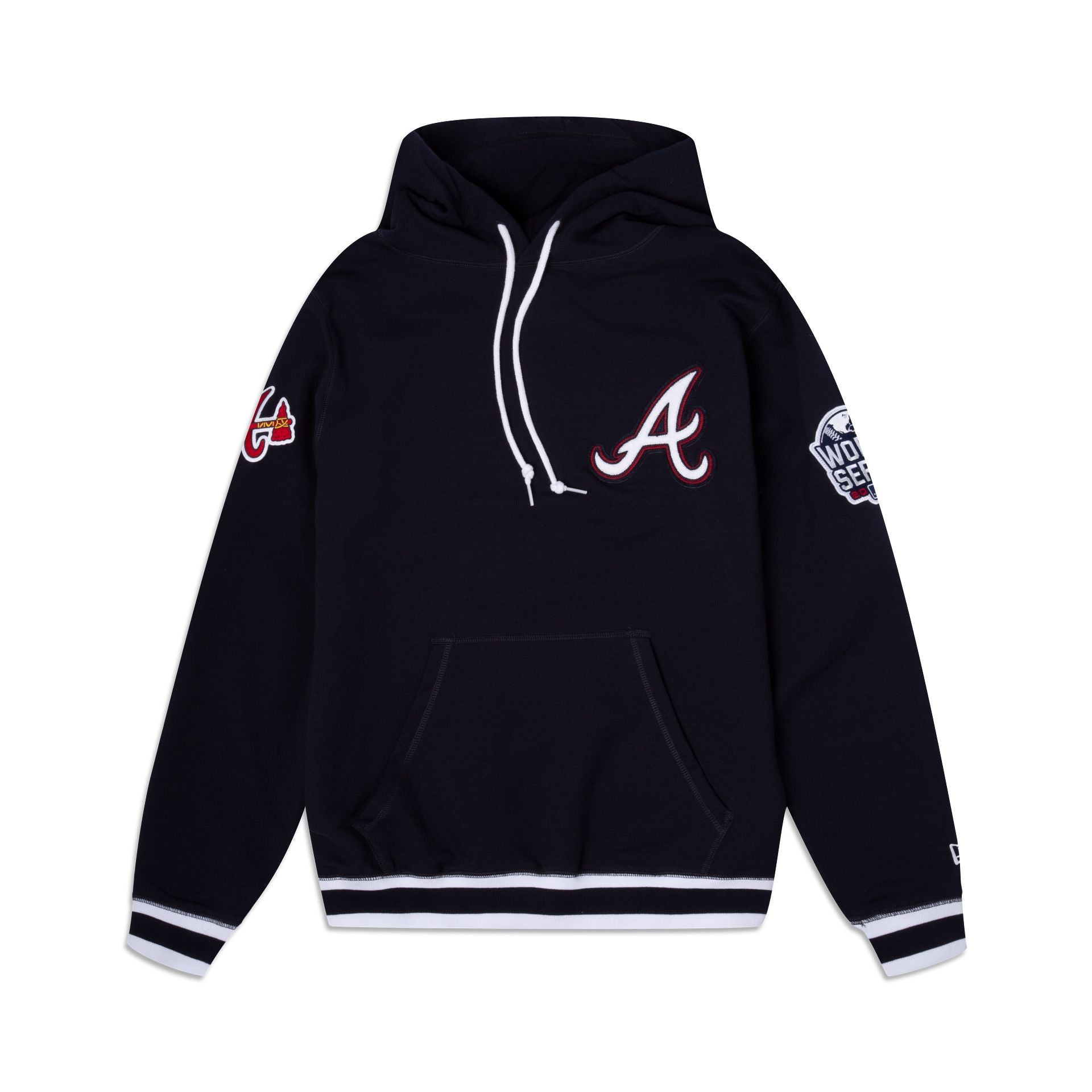 Atlanta Braves Logo Select Pinstripe Hoodie – New Era Cap