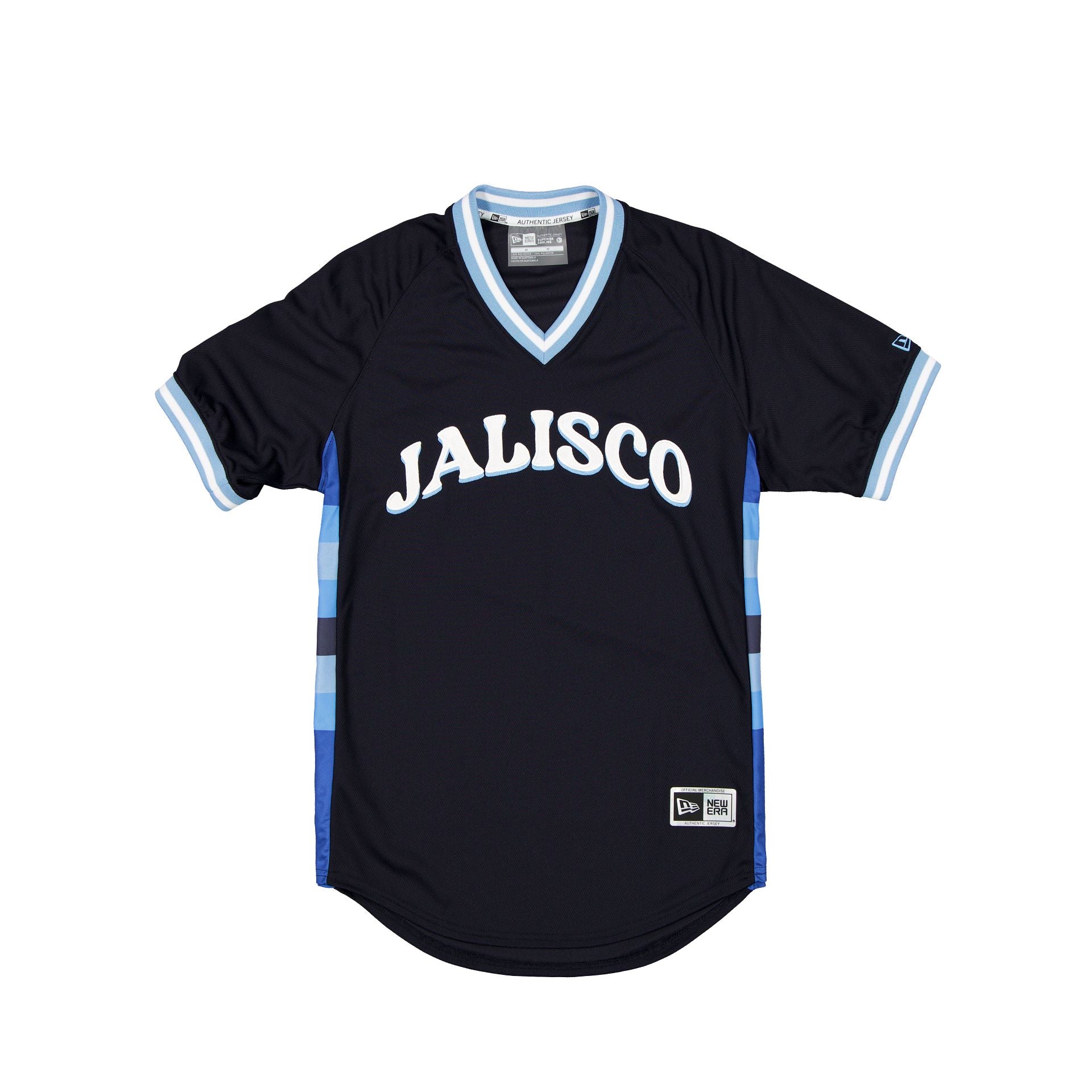 Charros de Jalisco Away Jersey Blue Size S by New Era