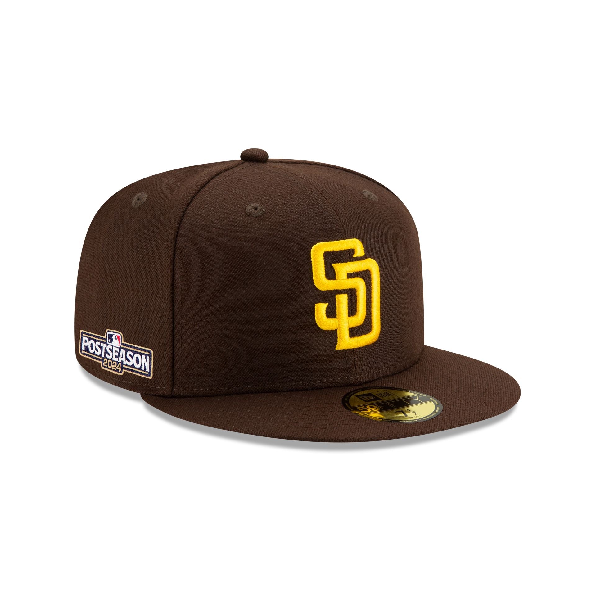 San on sale Diego Padres post season fitted hat