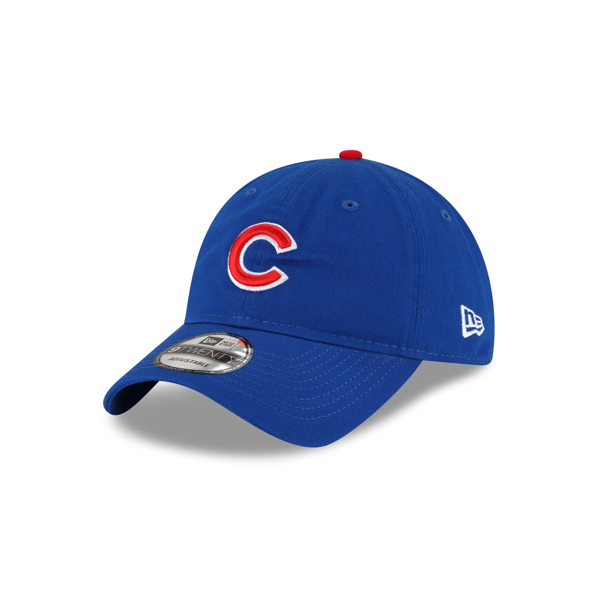 Chicago Cubs Cord 9TWENTY Adjustable Hat, Black, MLB by New Era