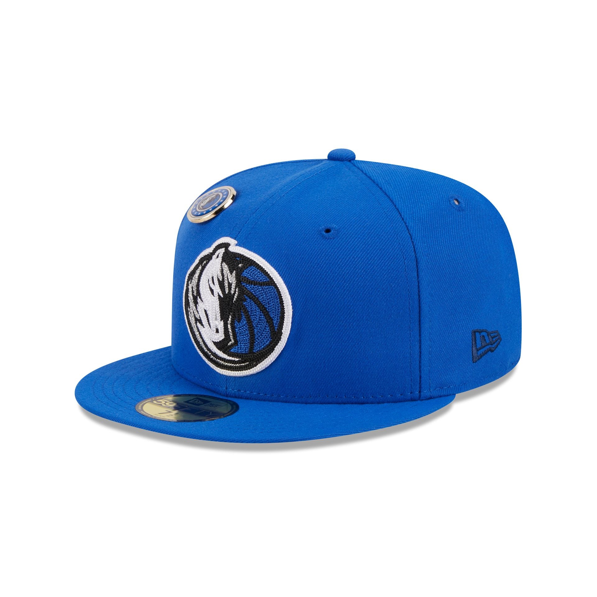 Men's Dallas Mavericks New Era x Just Don Navy 59FIFTY Fitted Hat