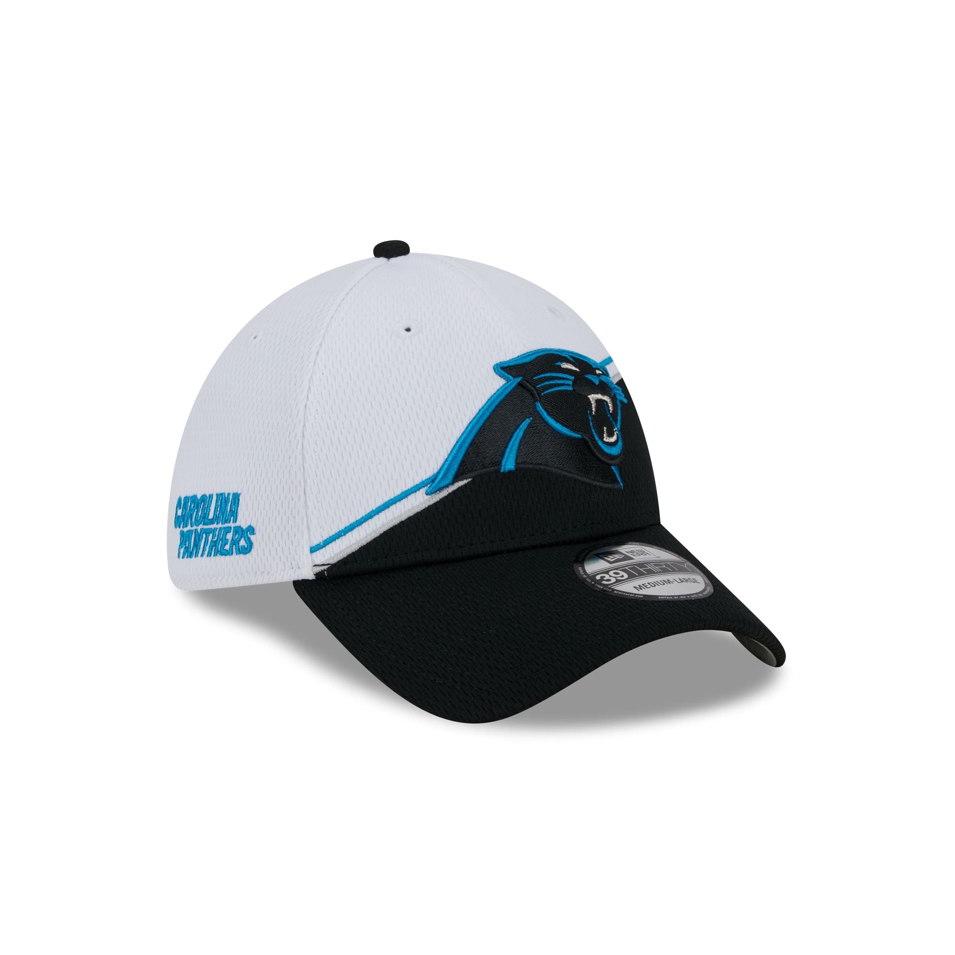 Carolina Panthers New Era 39Thirty Stretch Fit Mid-Large Fitted