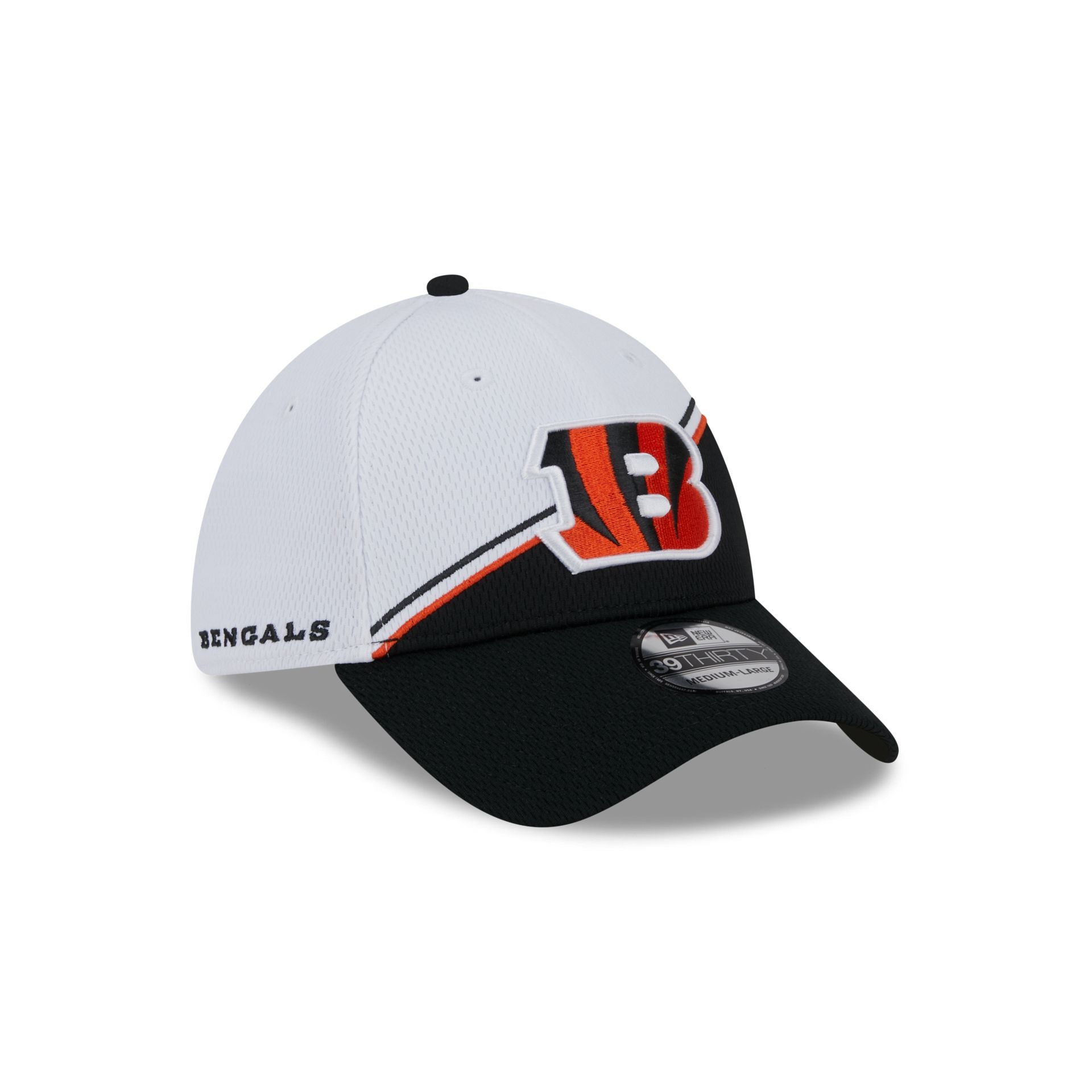 New Era NFL Cincinnati Bengals 39THIRTY Medium/Large Cap Hat NFL EQUIPMENT