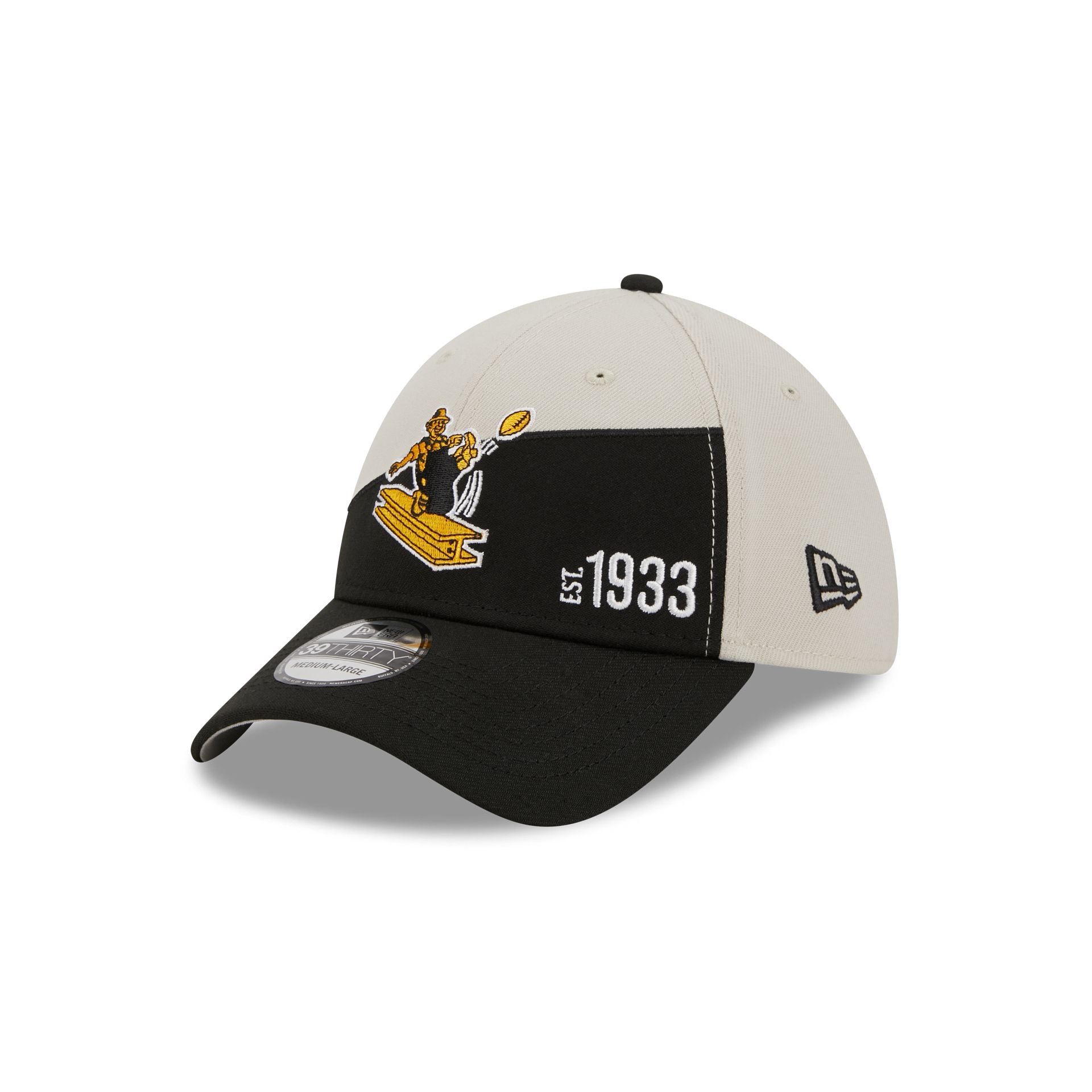 New Era 39Thirty Salute to Service MLB Pittsburgh Pirates Flex Fit Hat M/L  New