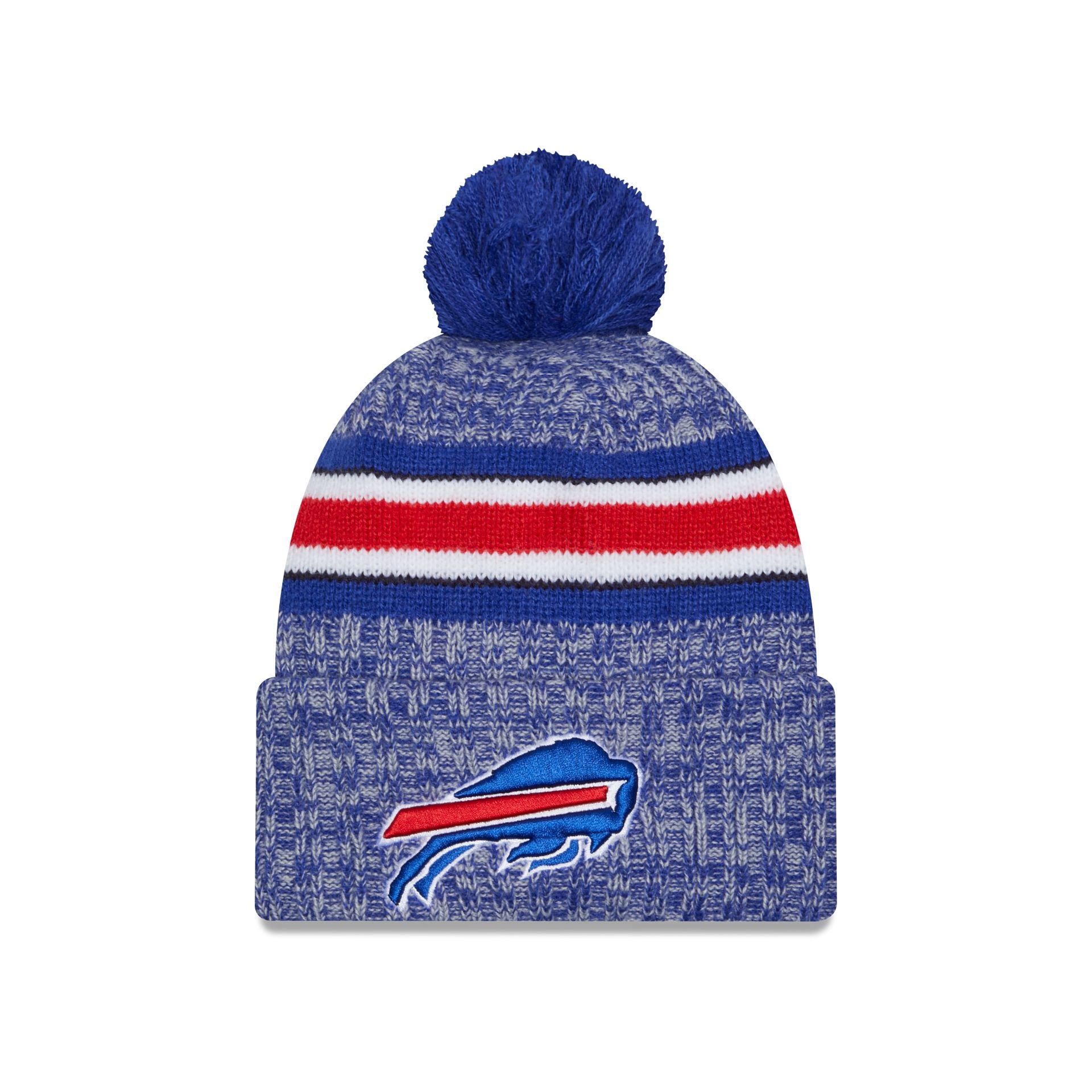 Buffalo Bills 2023 Cold Weather Knit Hat, White, NFL by New Era