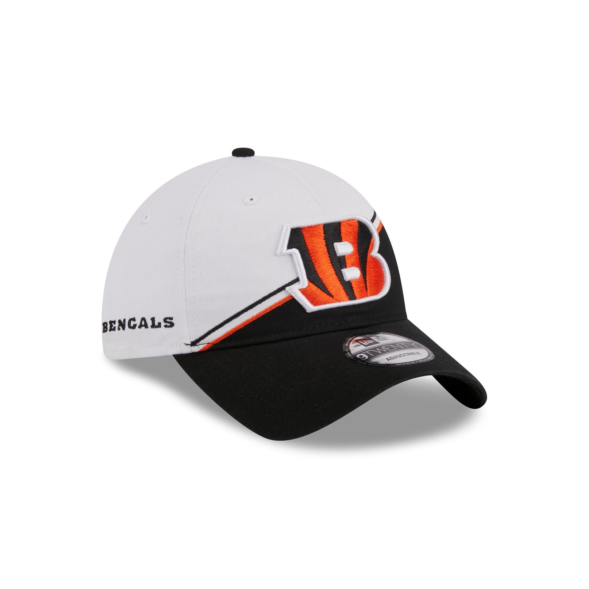 Men's New Era Orange/Black Cincinnati Bengals 2023 Sideline 9FIFTY Snapback  Hat