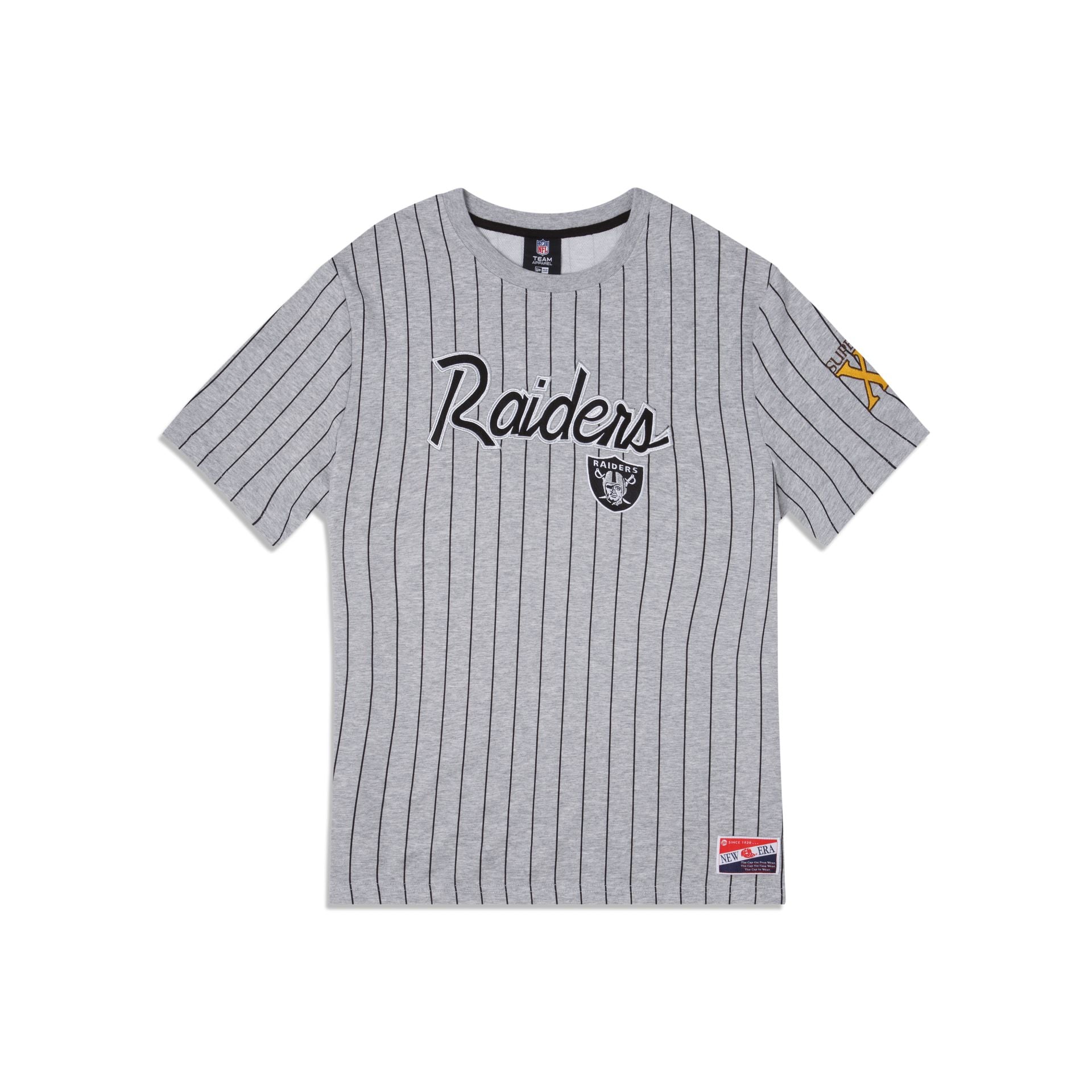 Las Vegas Raiders Mens Graphic Football Shirt T-Shirt S SMALL Black Silver  NEW
