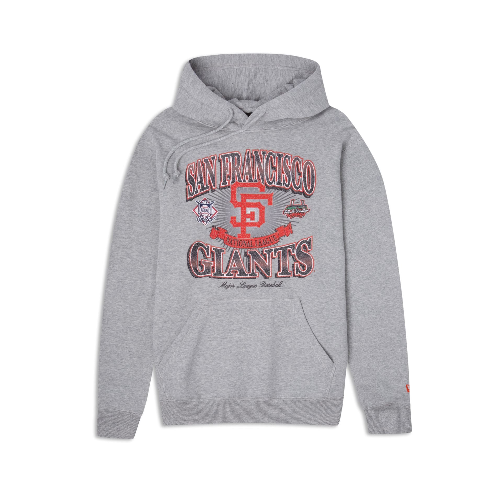 San Francisco Giants Summer Classics Hoodie, Gray - Size: L, MLB by New Era