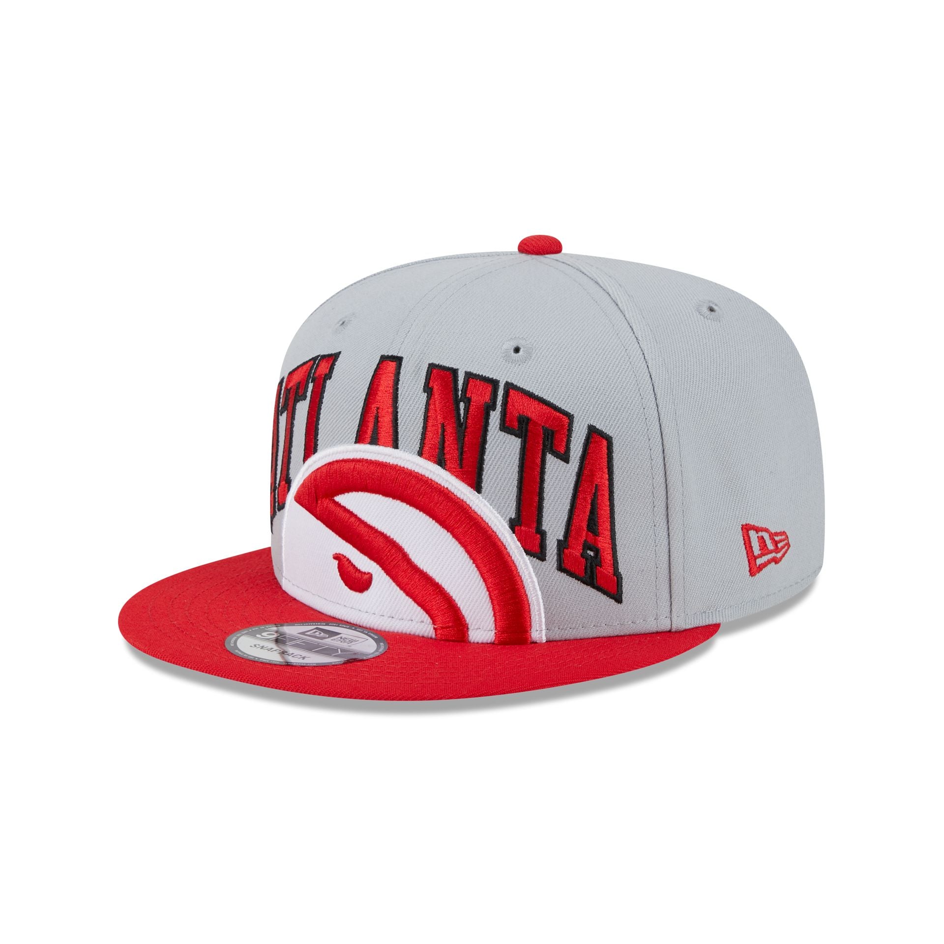 New Era NBA White Logo Man 9FIFTY Snapback - Hawks Shop