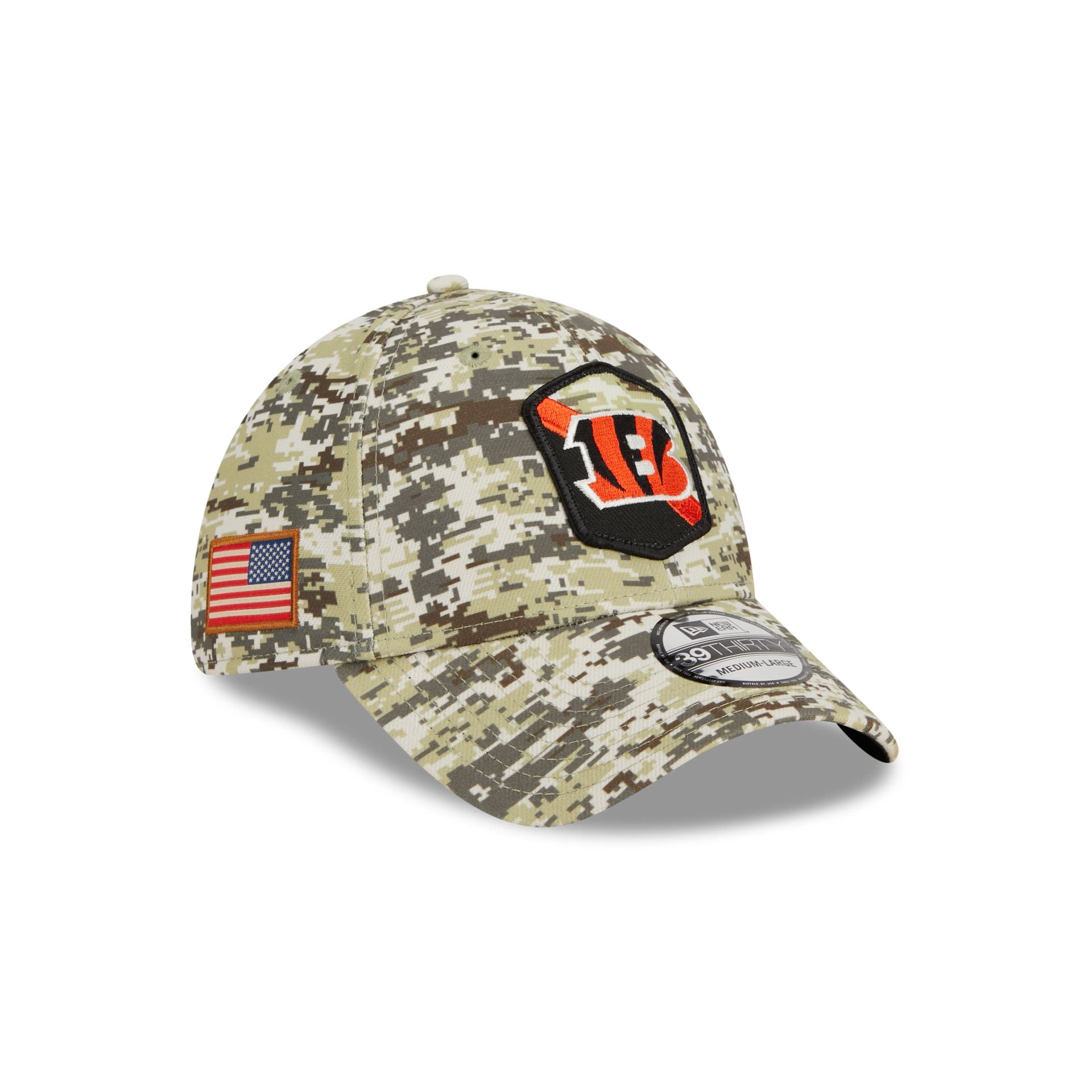 Cincinnati Bengals 2023 Salute to Service Camo 9FIFTY Snapback Hat, NFL by New Era