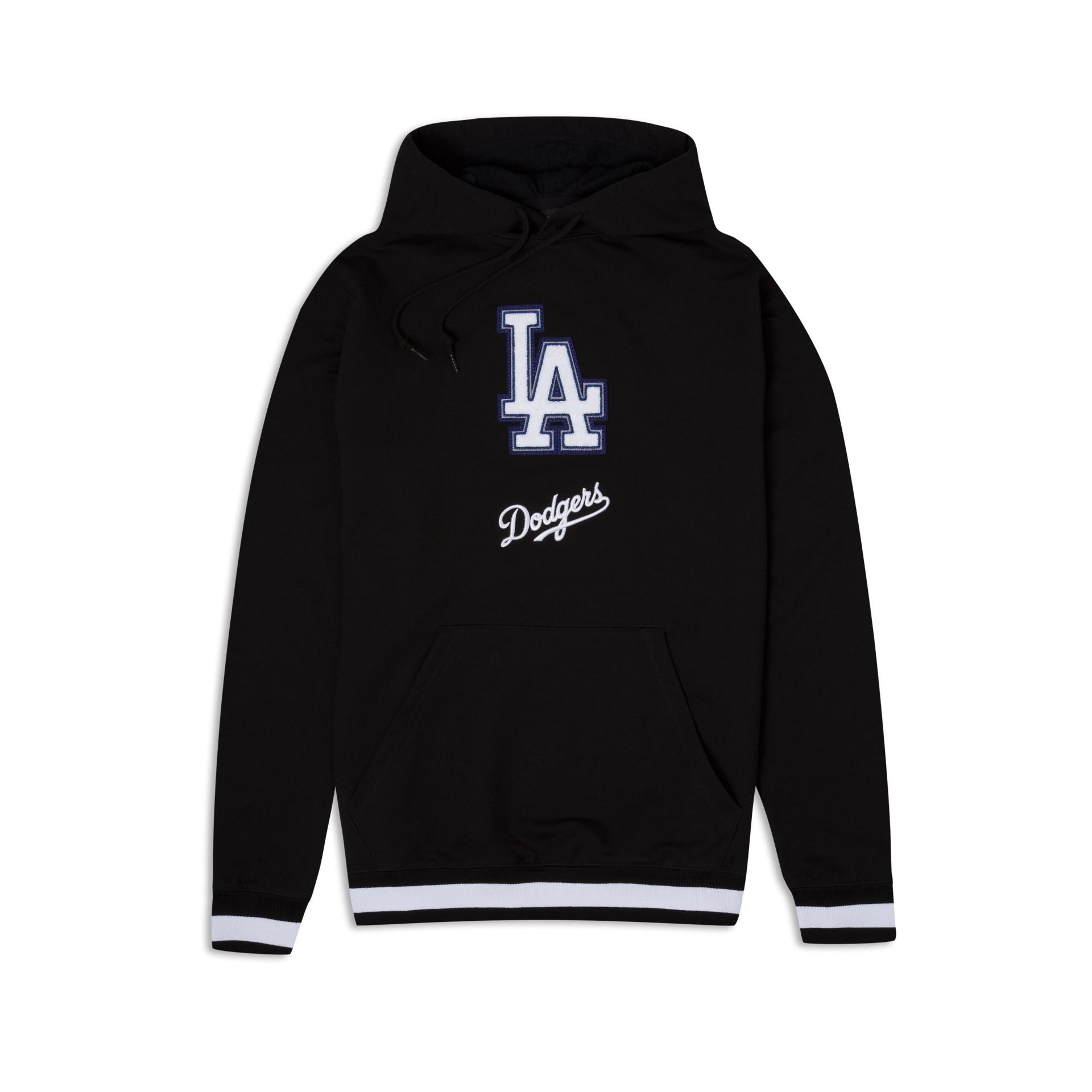 Los Angeles Dodgers Logo Select Black Hoodie - Size: L, MLB by New Era