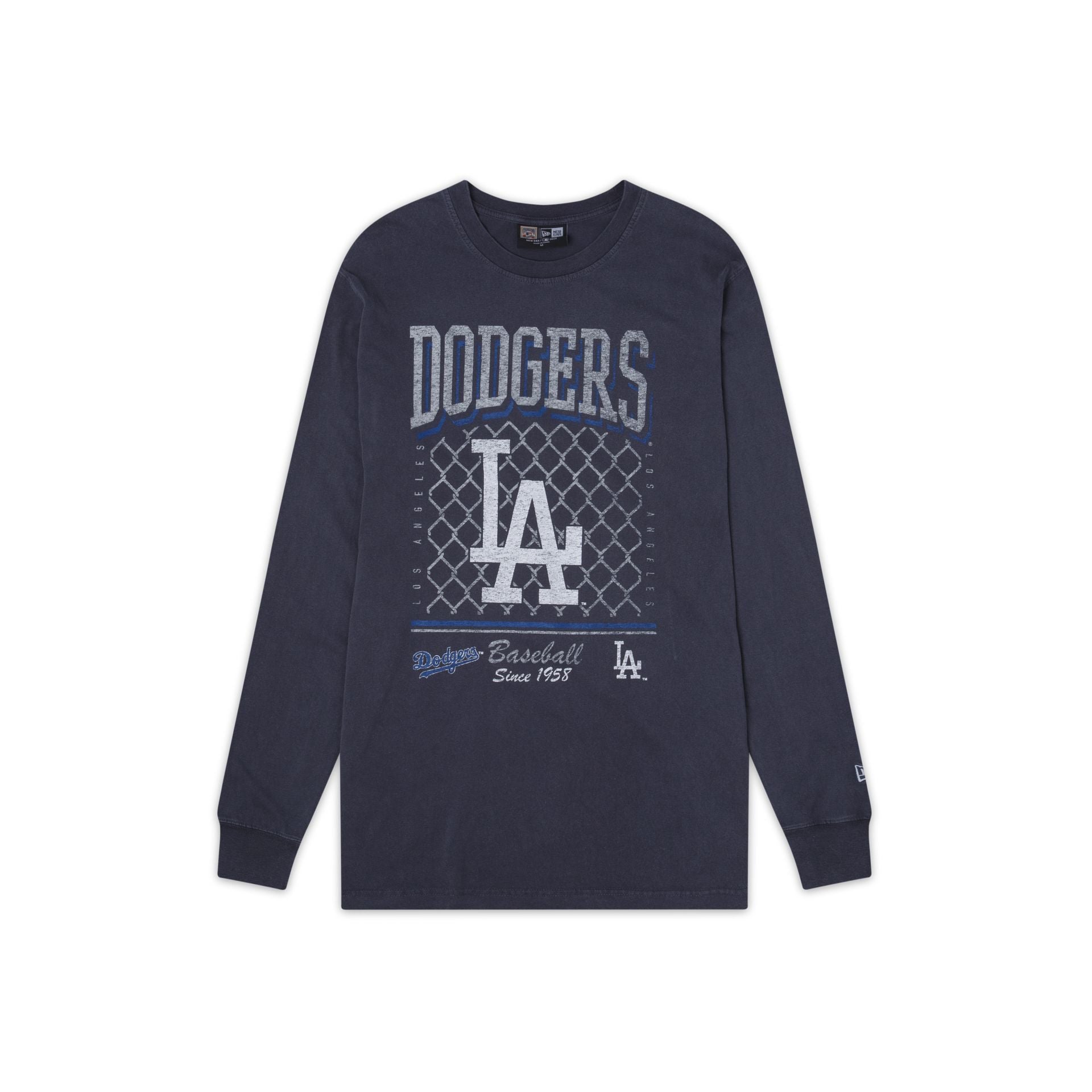 New Era Men's MLB Los Angeles Dodgers Throwback State Long Sleeve T-Sh –  Sportzzone