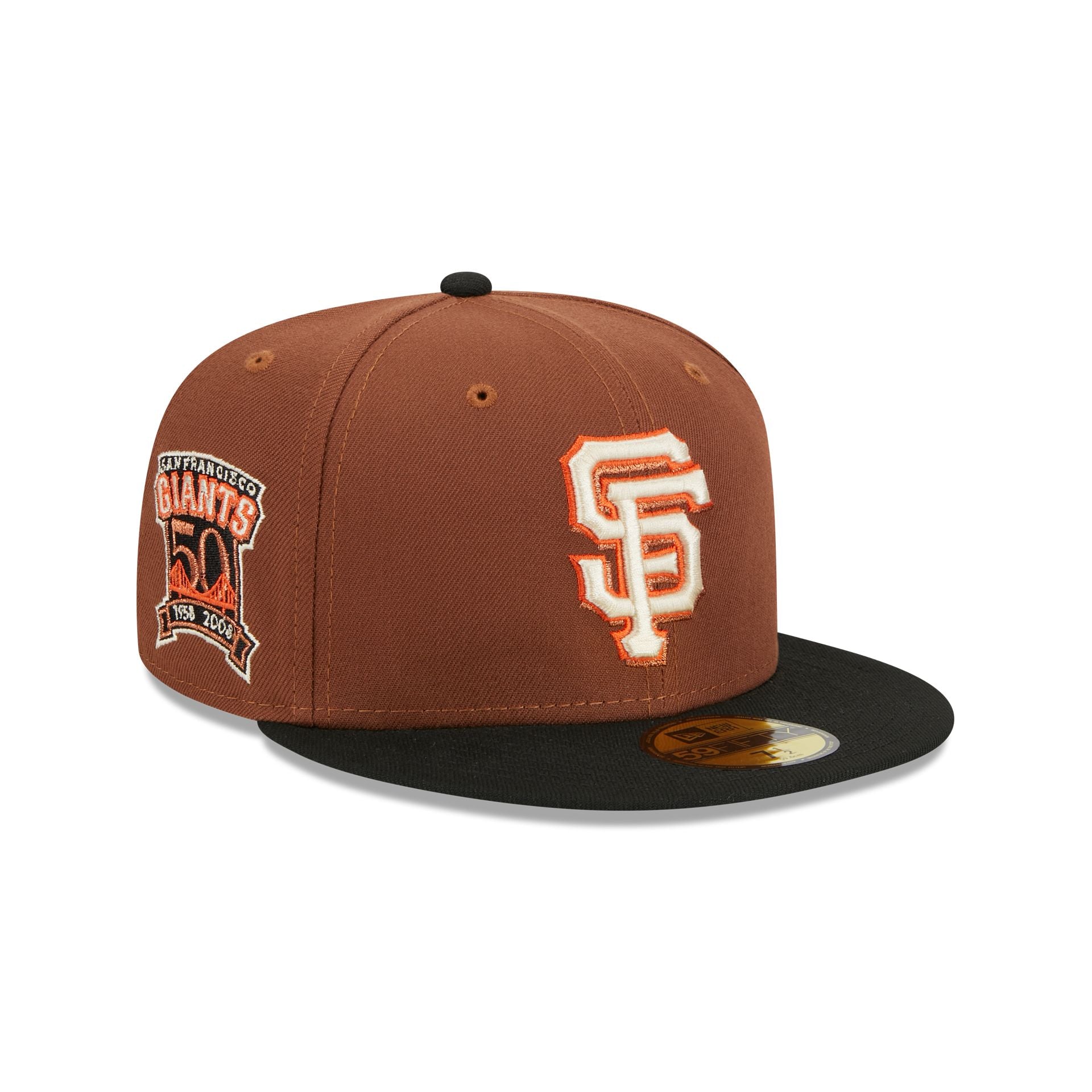 New Era Caps San Francisco Giants Harvest 59FIFTY Fitted Hat Brown