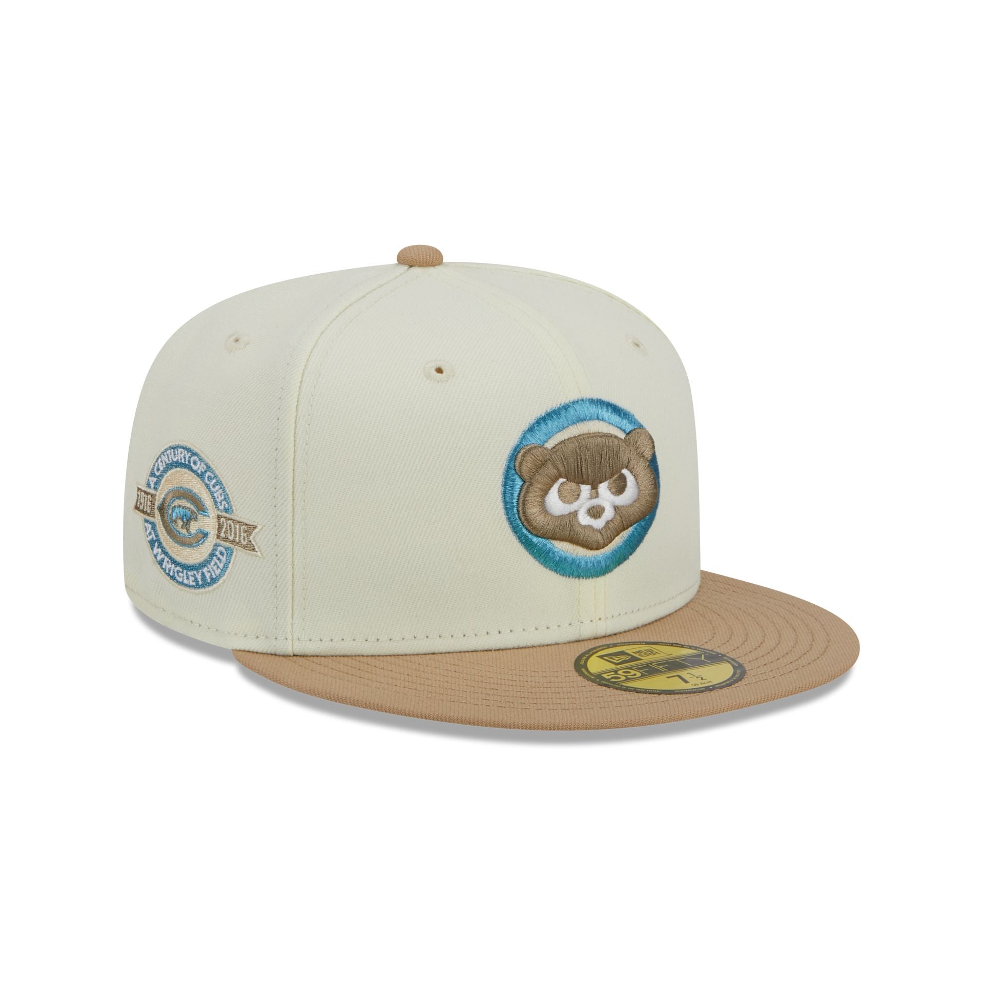 Chicago Cubs Colorpack Blue 59FIFTY Fitted Hat - Size: 7 1/4, MLB by New Era