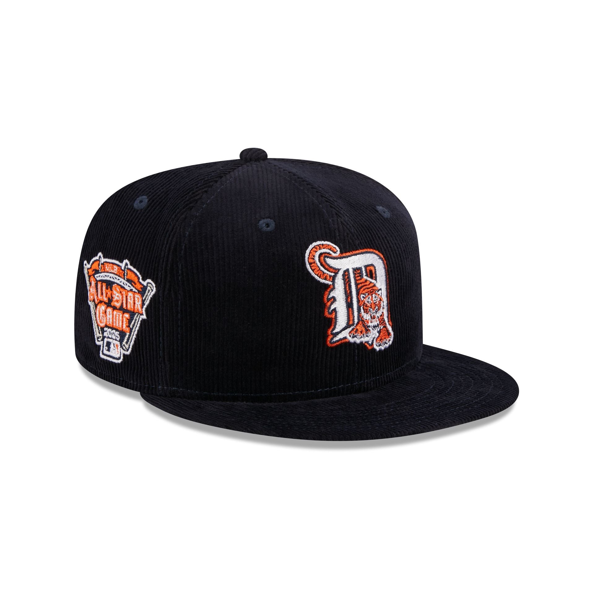New Era Fitted Hat 7 1/4 MLB Club Corduroy Detroit Tigers