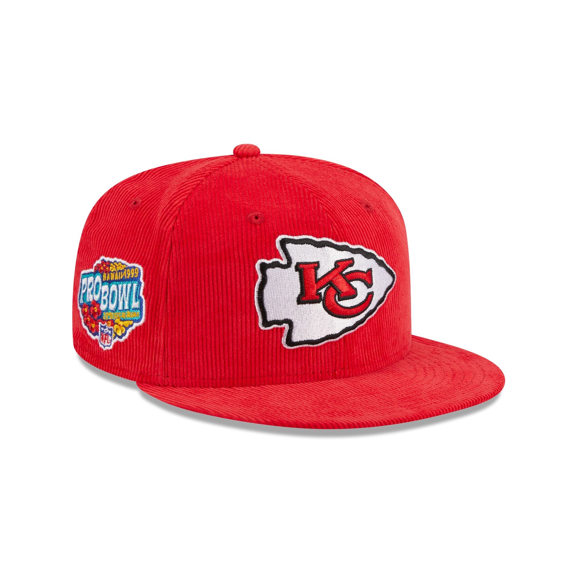 New Era Kansas City Chiefs Corduroy Golfer Snapback Hat