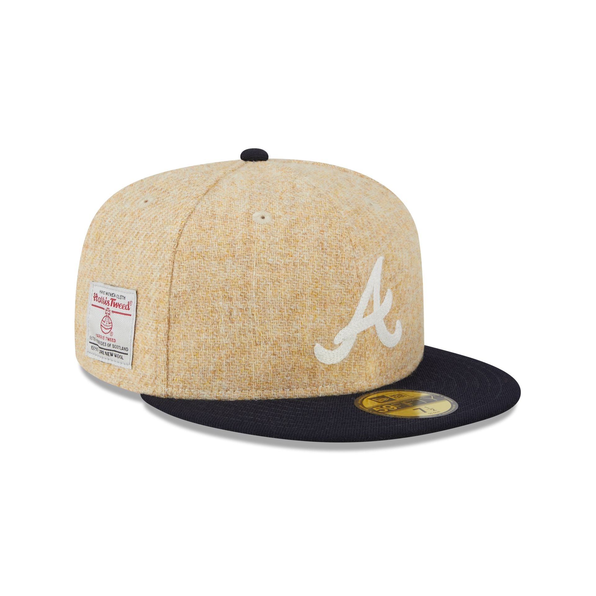 Buy New Era Atlanta Braves Camel Fitted Hat at In Style – InStyle