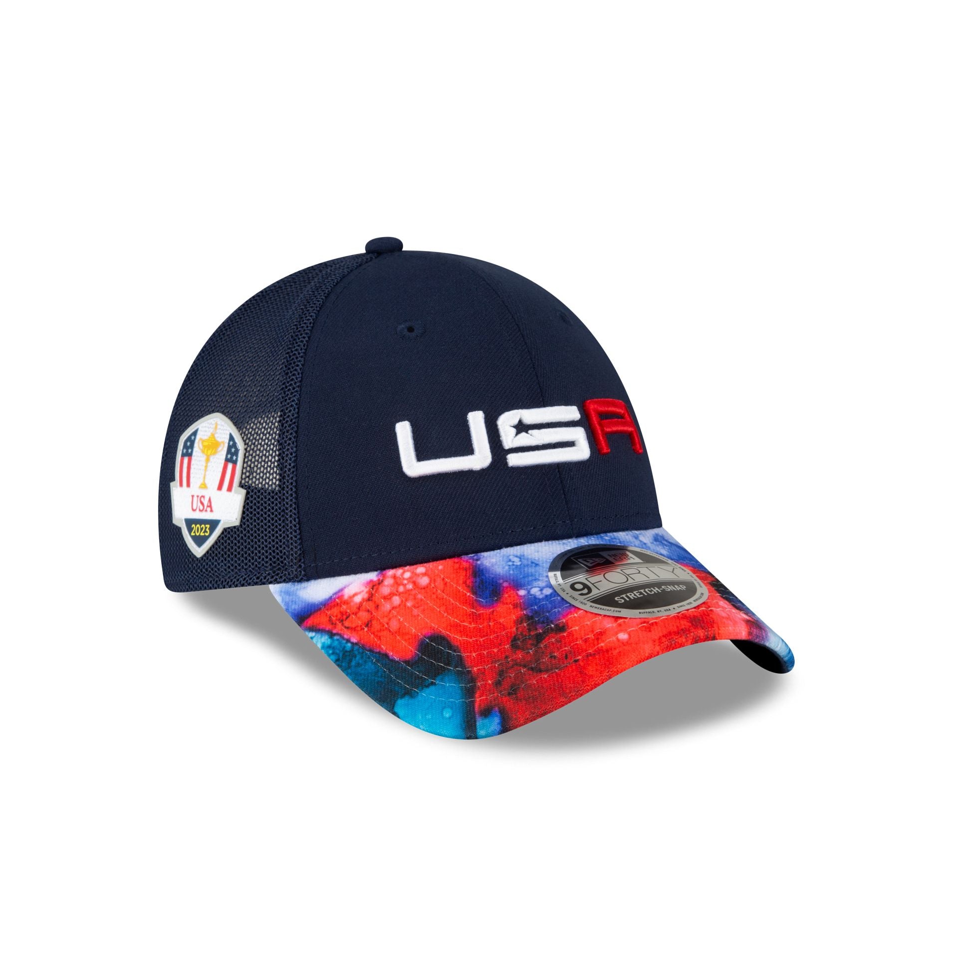New Men's New Era Navy 2023 Ryder Cup Saturday Round 9FORTY Adjustable Hat