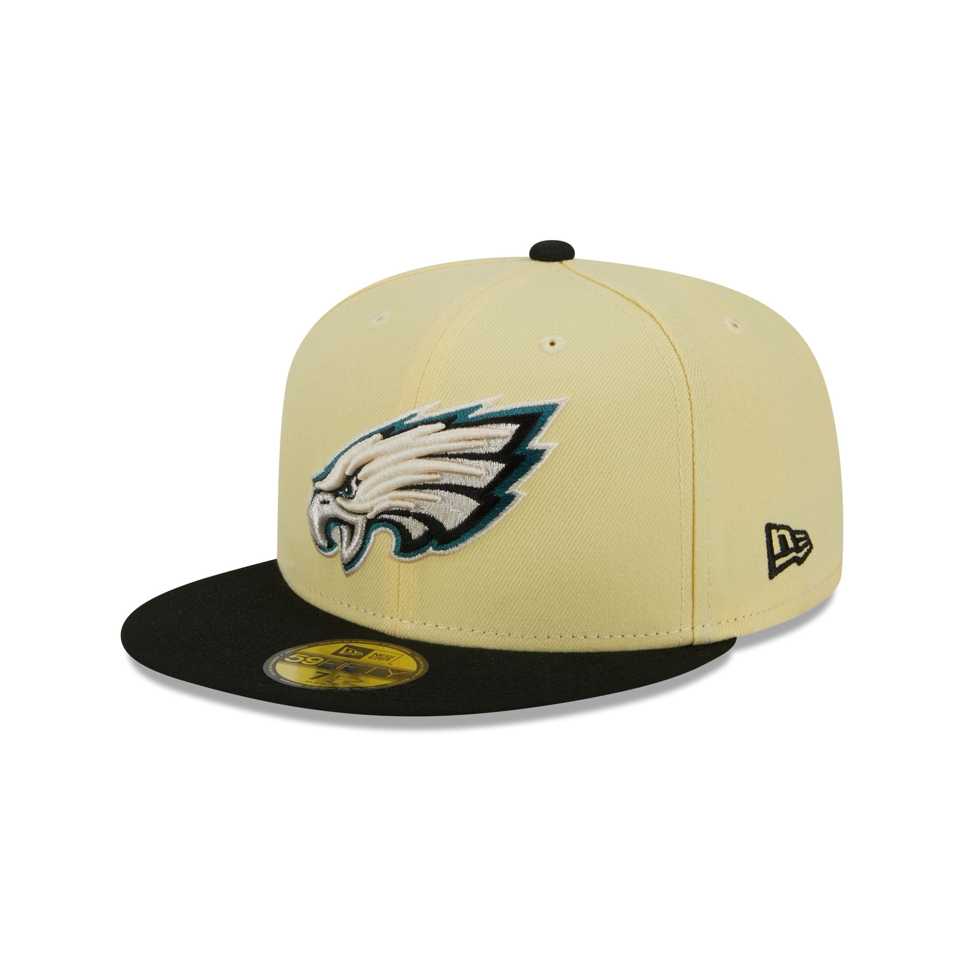 Men's New Era Midnight Green/Black Philadelphia Eagles 2023 Sideline Low Profile 59FIFTY Fitted Hat
