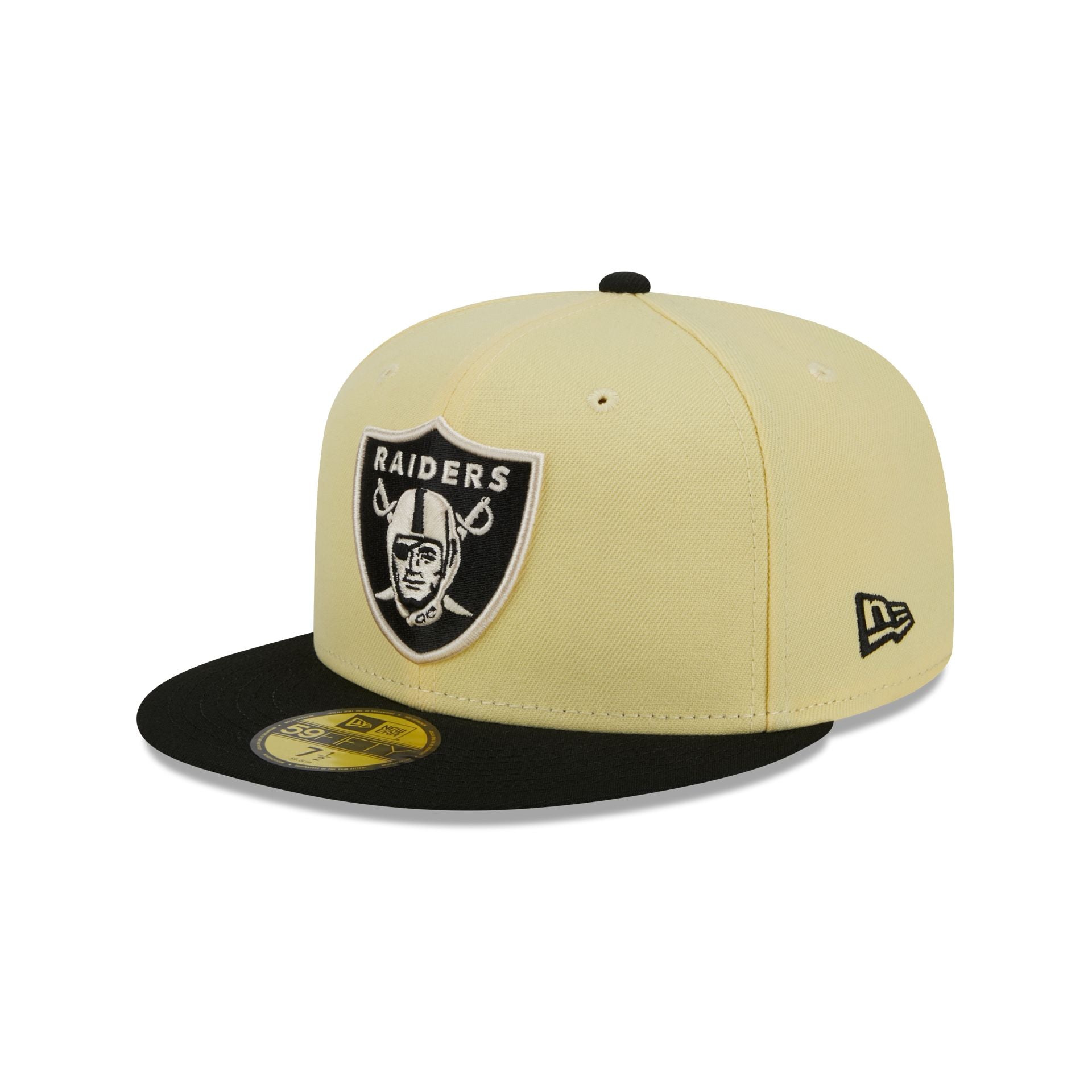 Raiders Snapback New Era 9FIFTY Yellow Logo Green Hat Cap Grey UV