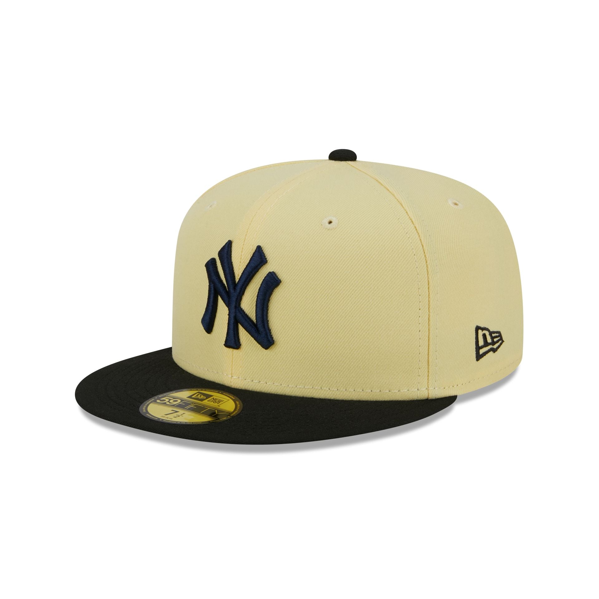 Atlanta Braves MLB Black & Yellow 9FIFTY Snapback Hat in Black/Yellow/Yellow by New Era