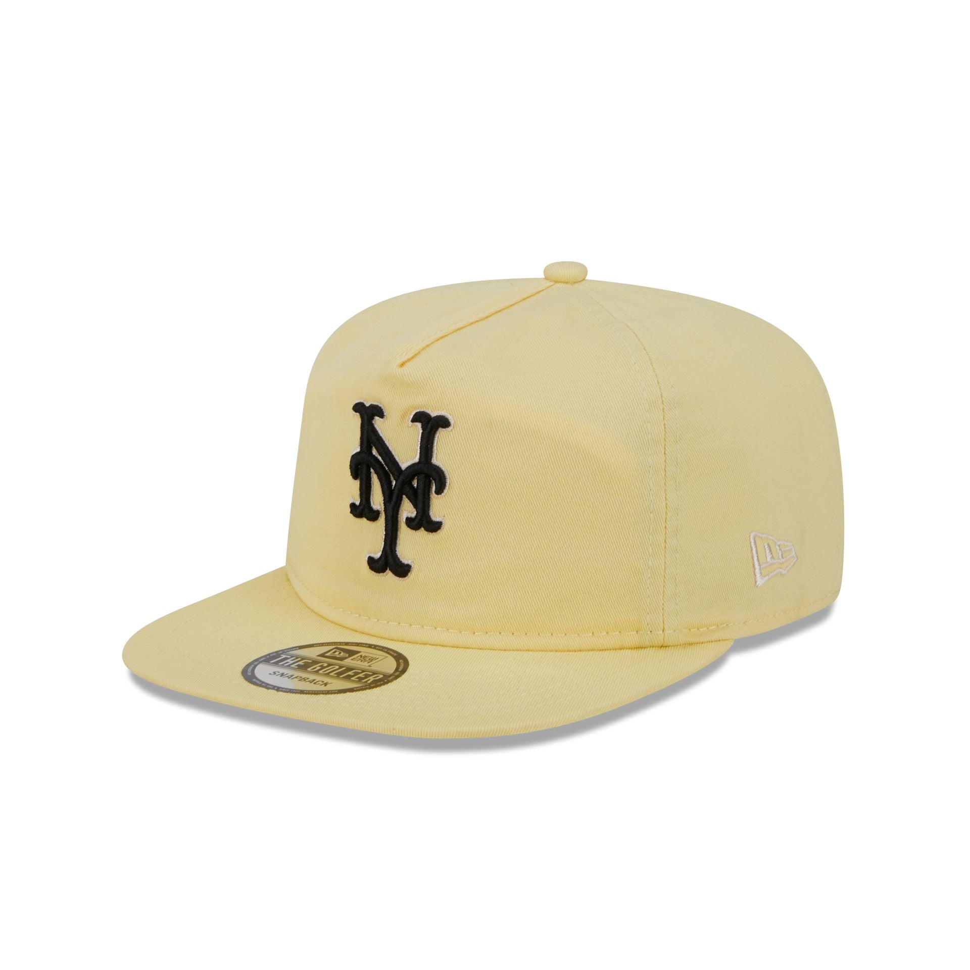 New York Mets Pastel Golfer Hat, Yellow, by New Era