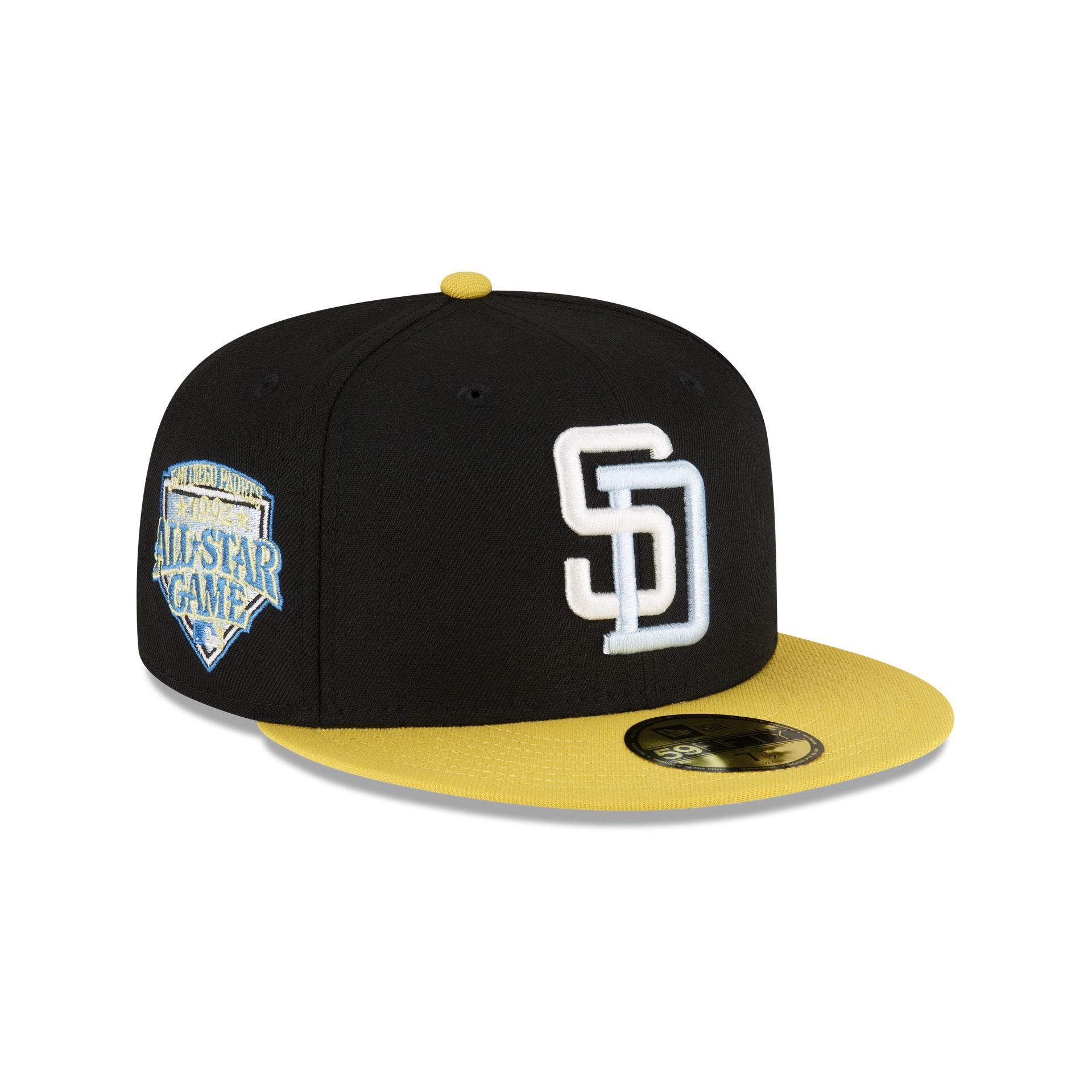 San Diego Padres Chartreuse Visor 59FIFTY Fitted Hat – New Era Cap