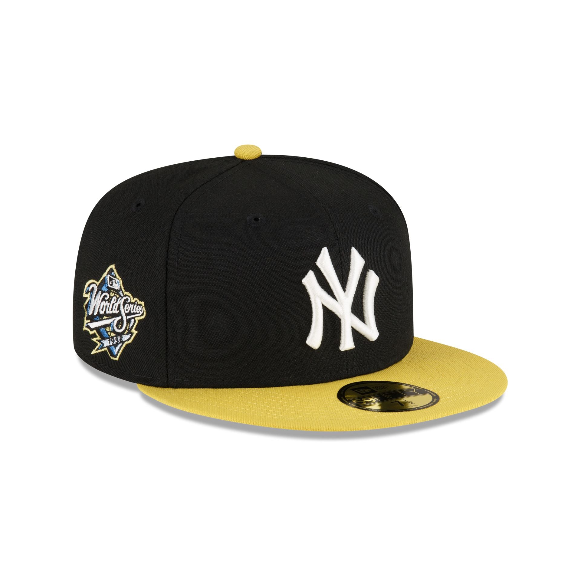 New Era Philadelphia Phillies All Star Game 1996 Black Gold Throwback  Edition 59Fifty Fitted Hat, DROPS