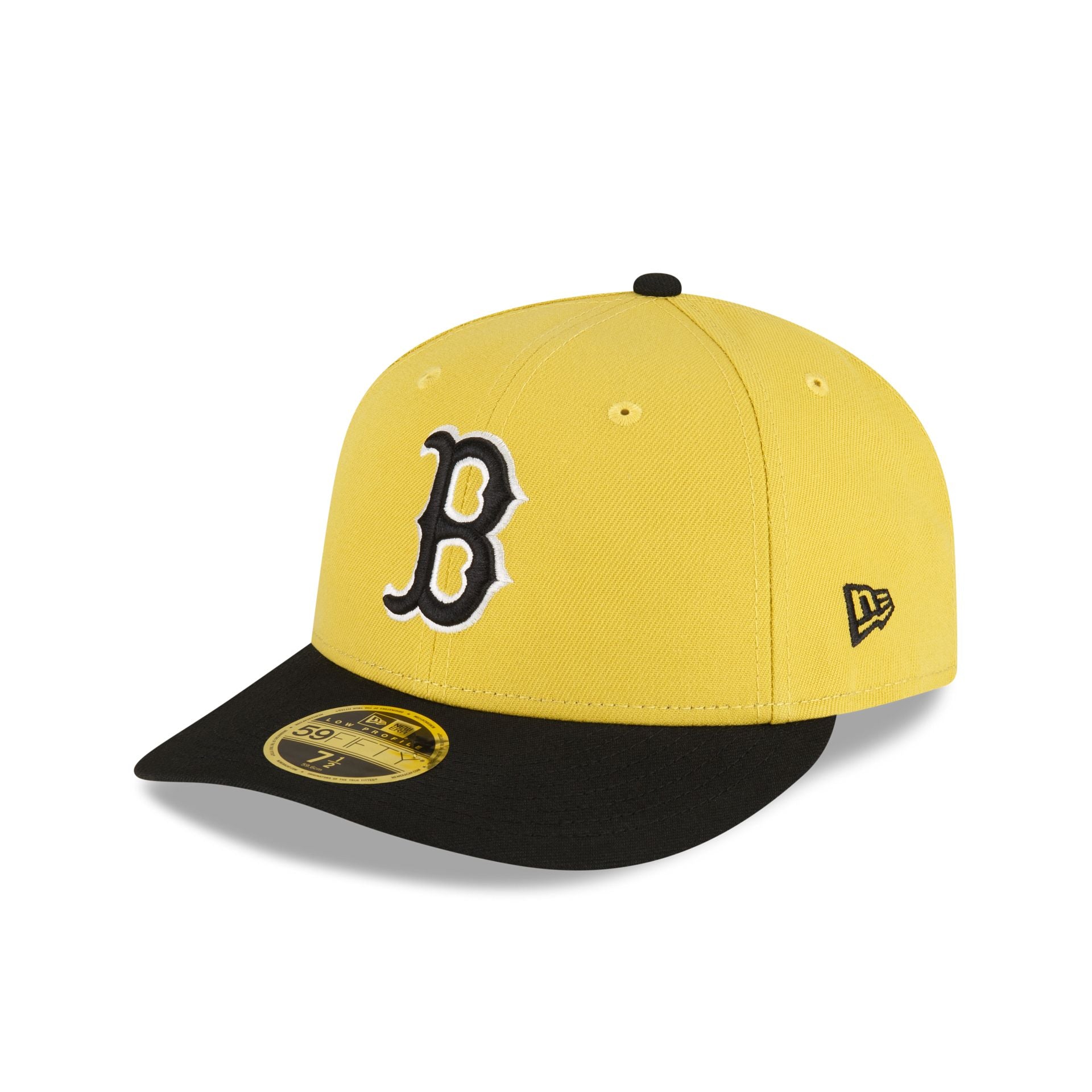 Boston Red Sox New Era Icon Color Pack 59FIFTY Fitted Hat - Yellow