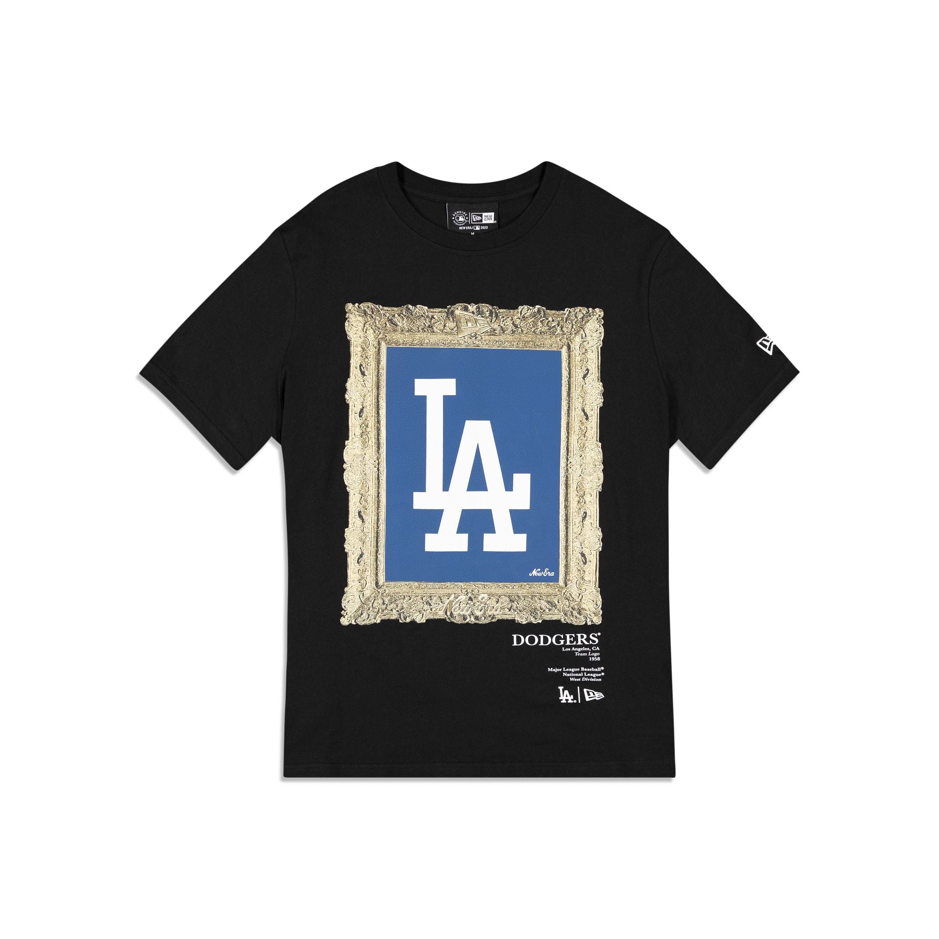 Los Angeles Dodgers Curated Customs Black T-Shirt – New Era Cap