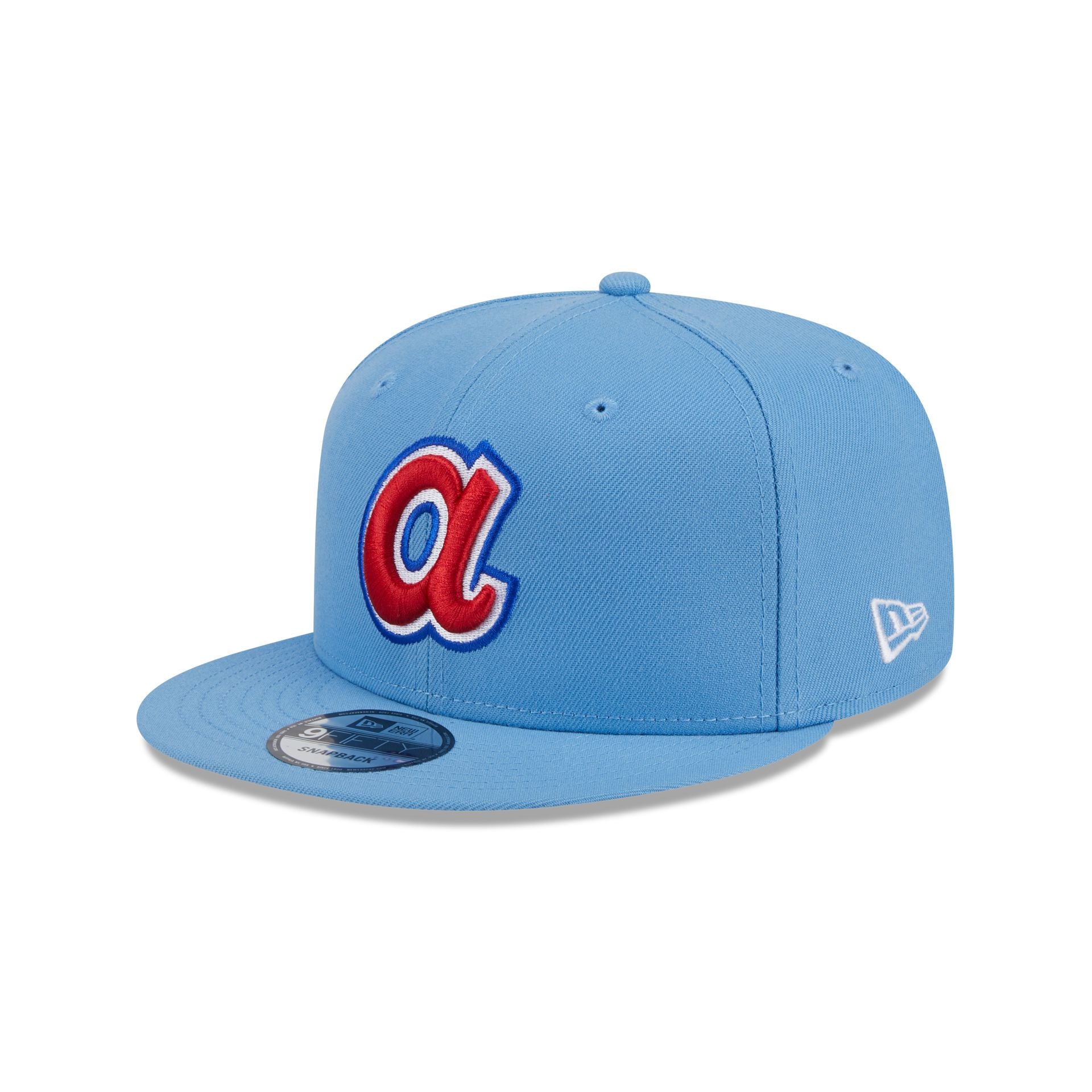 Atlanta Braves Sky Blue 9FIFTY Snapback Hat MLB by New Era