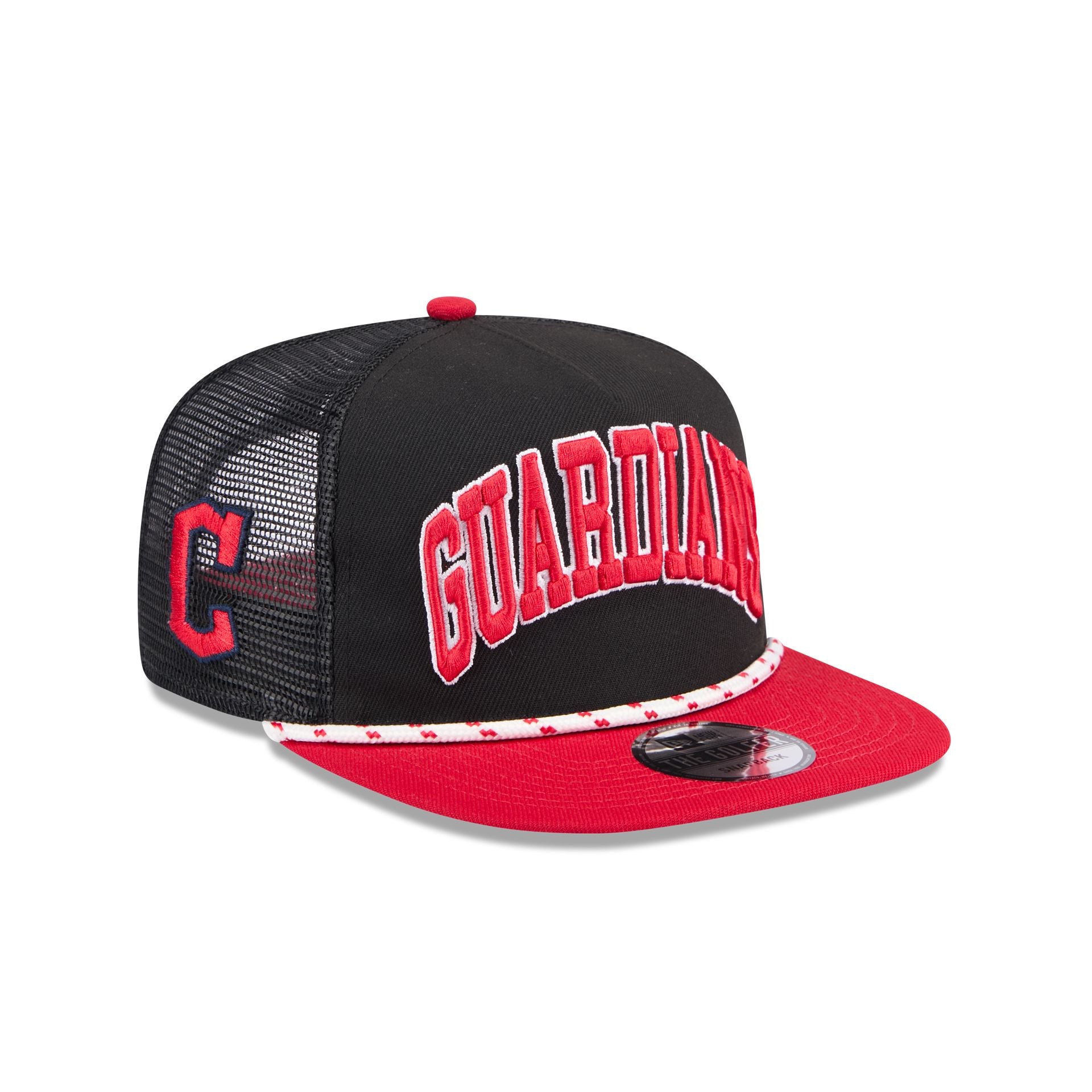 New Era Cleveland Indians Black Metallics Throwback Edition