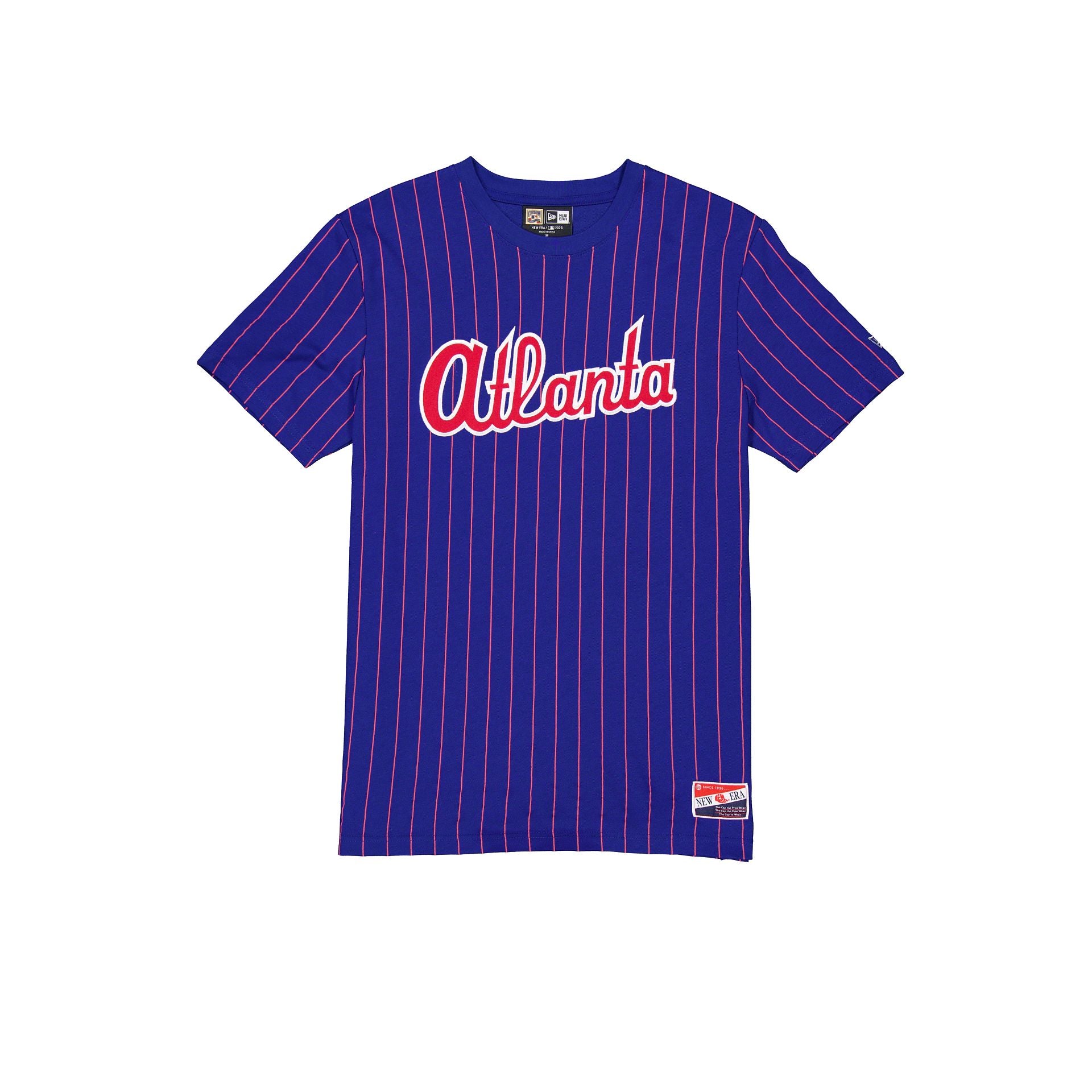 Atlanta Braves Throwback Pinstripe T-Shirt – New Era Cap