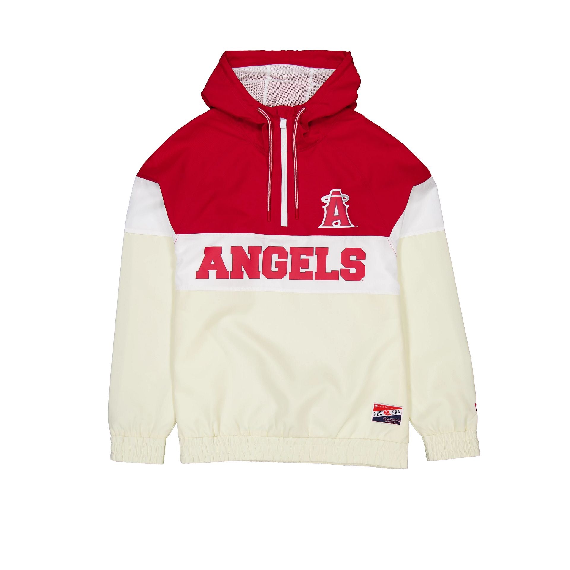 Los Angeles Angels Windbreaker with Pocket - Red
