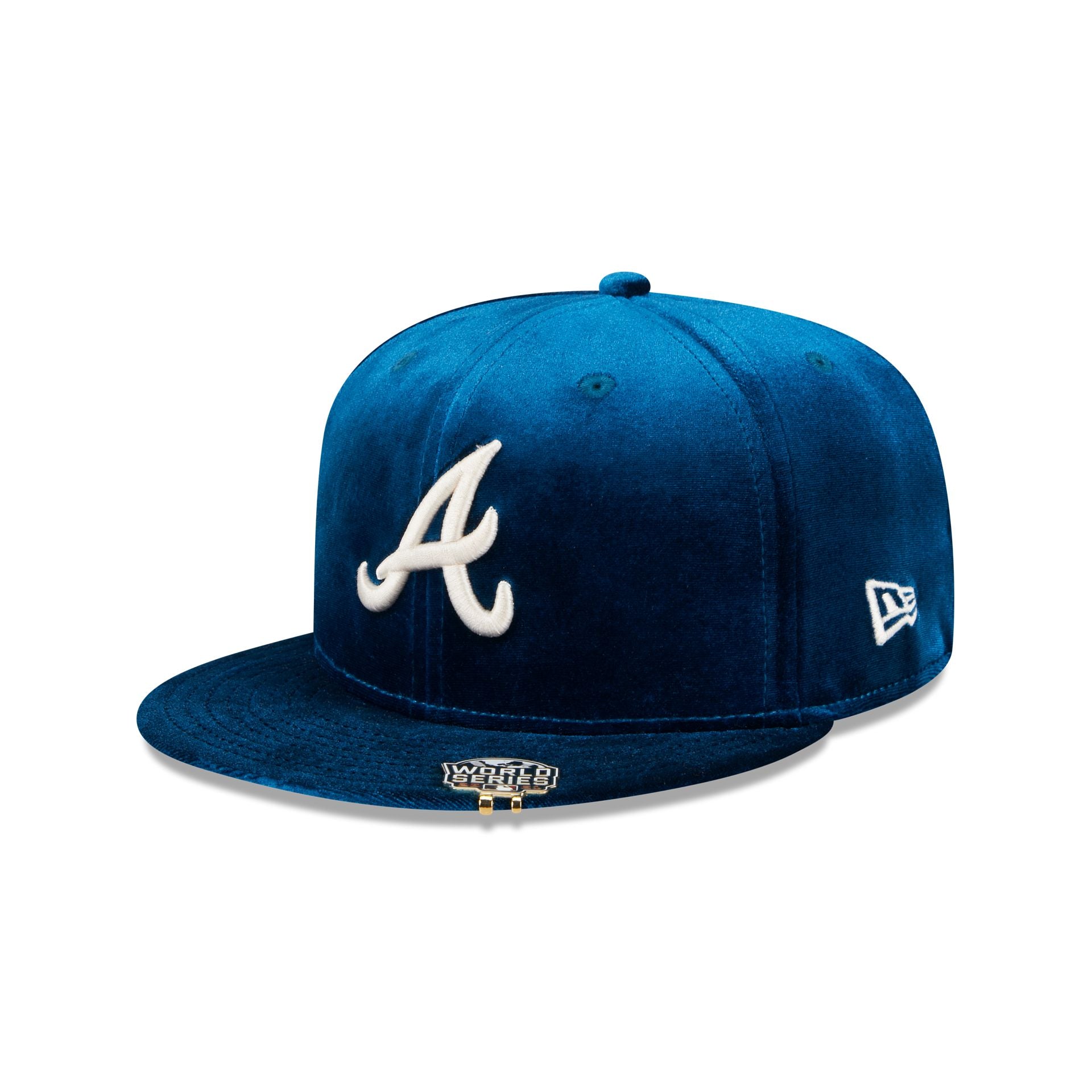 Atlanta Braves World Series 59FIFTY MLB Fitted Hat – Basketball Jersey World