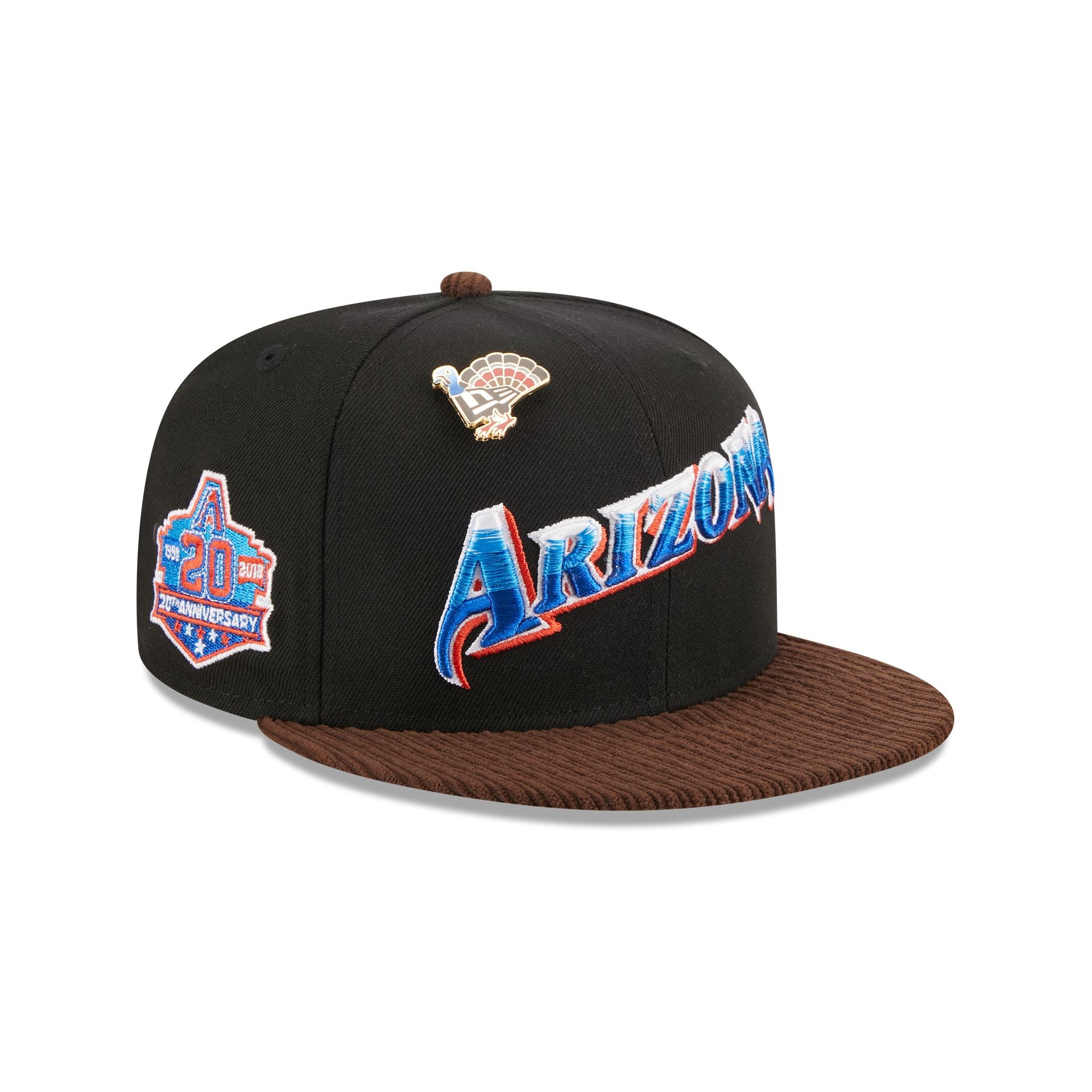 Atlanta Braves Feathered Cord 59FIFTY Fitted Hat – New Era Cap