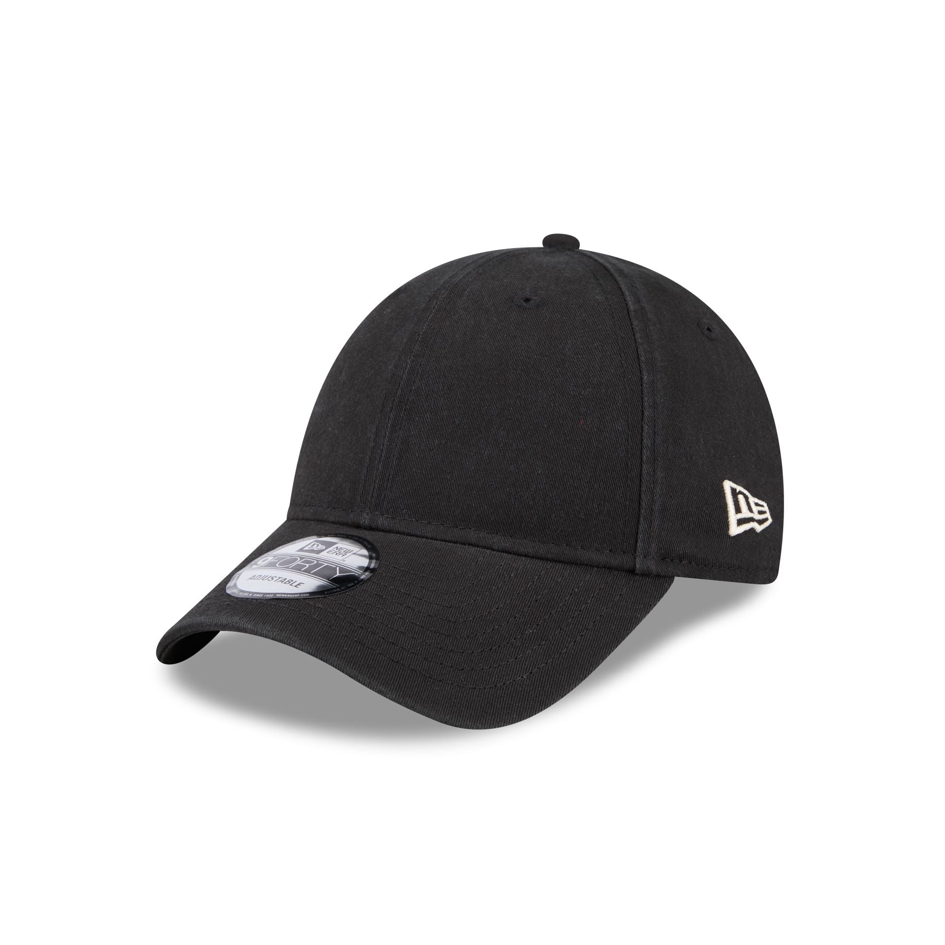 New Era Everyday Classics Black 9FORTY Adjustable Hat by New Era