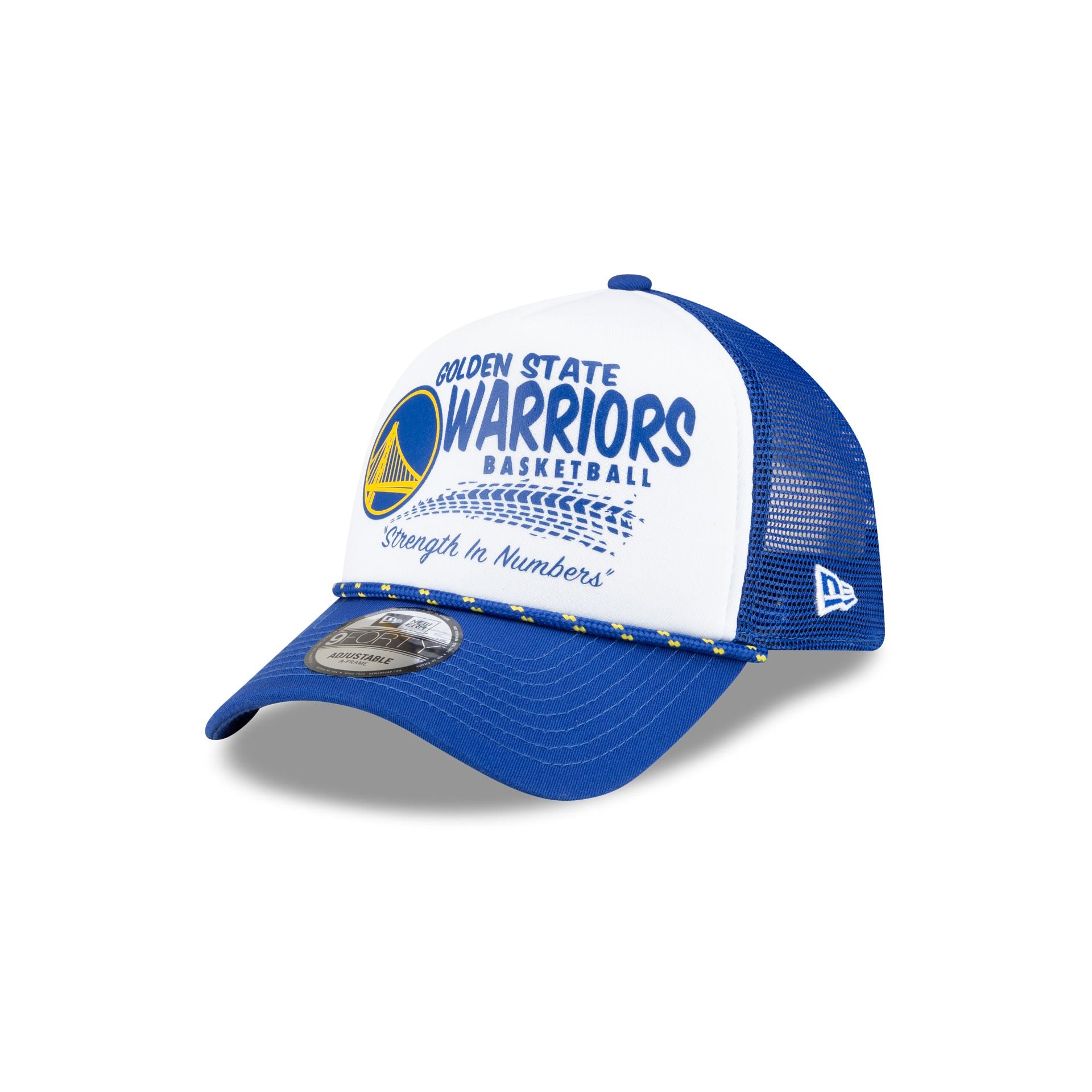 Golden State Warriors 2024 Rally Drive White 9FORTY A-Frame