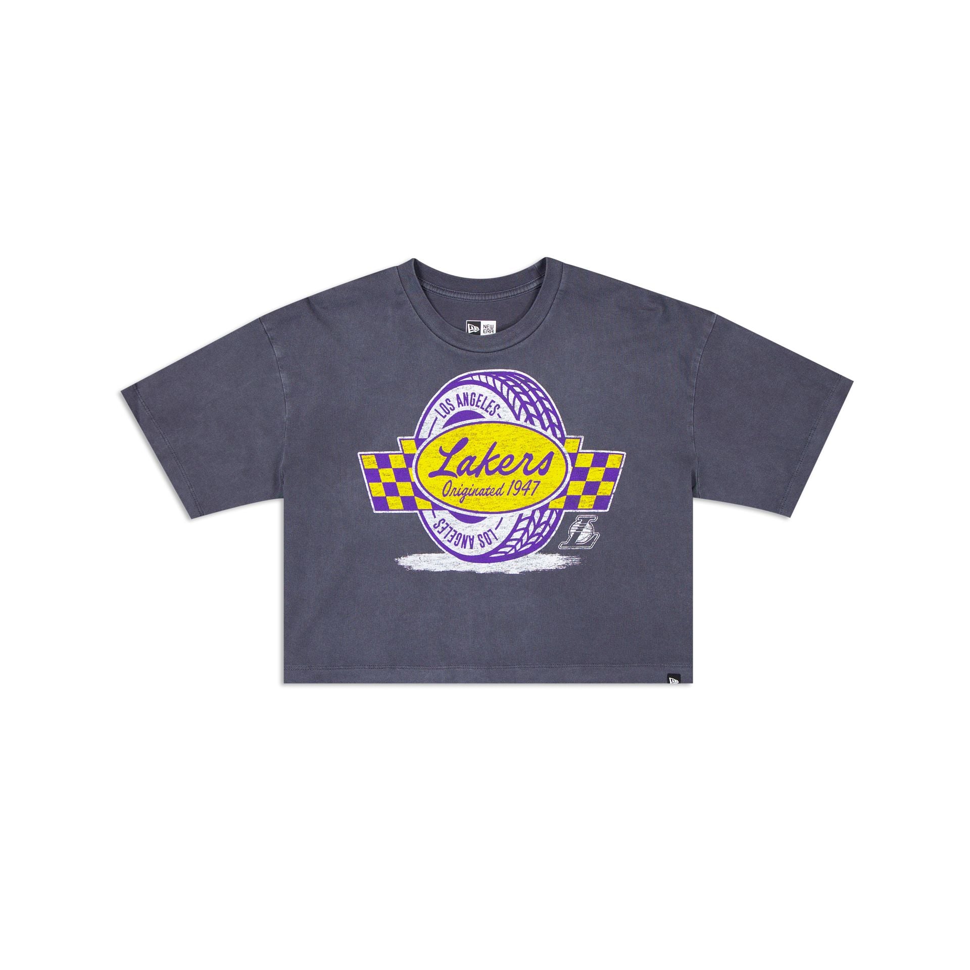 New era discount lakers t shirt