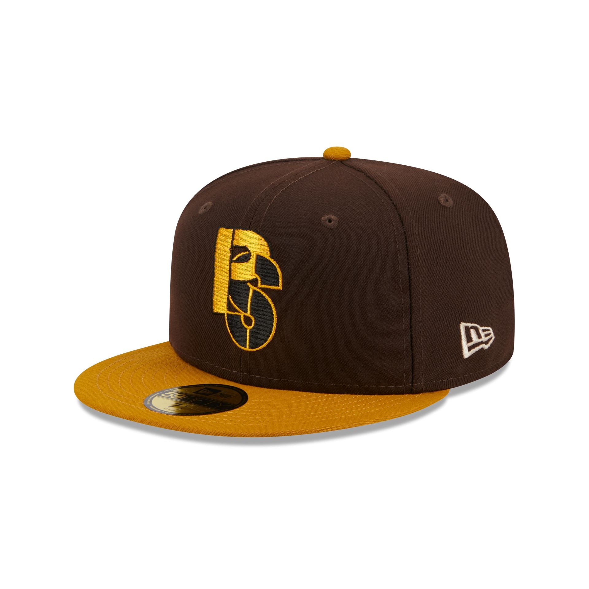 Pittsburgh Steelers Burnt Wood 59FIFTY Fitted Hat, Brown - Size: 7 5/8, NFL by New Era