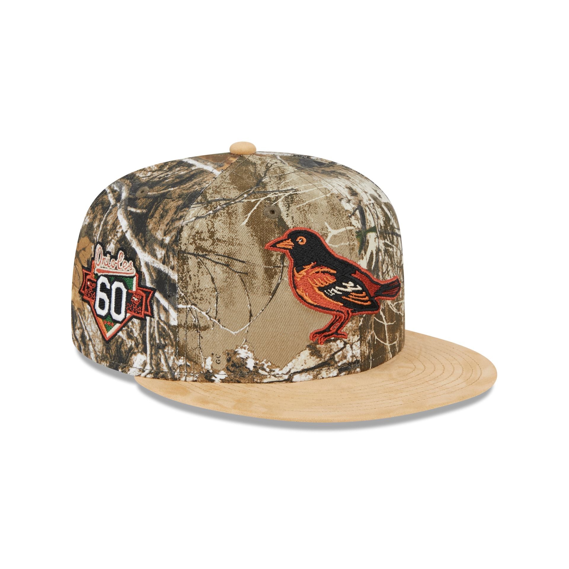 Baltimore Orioles Real Tree 59FIFTY Fitted Hat – New Era Cap