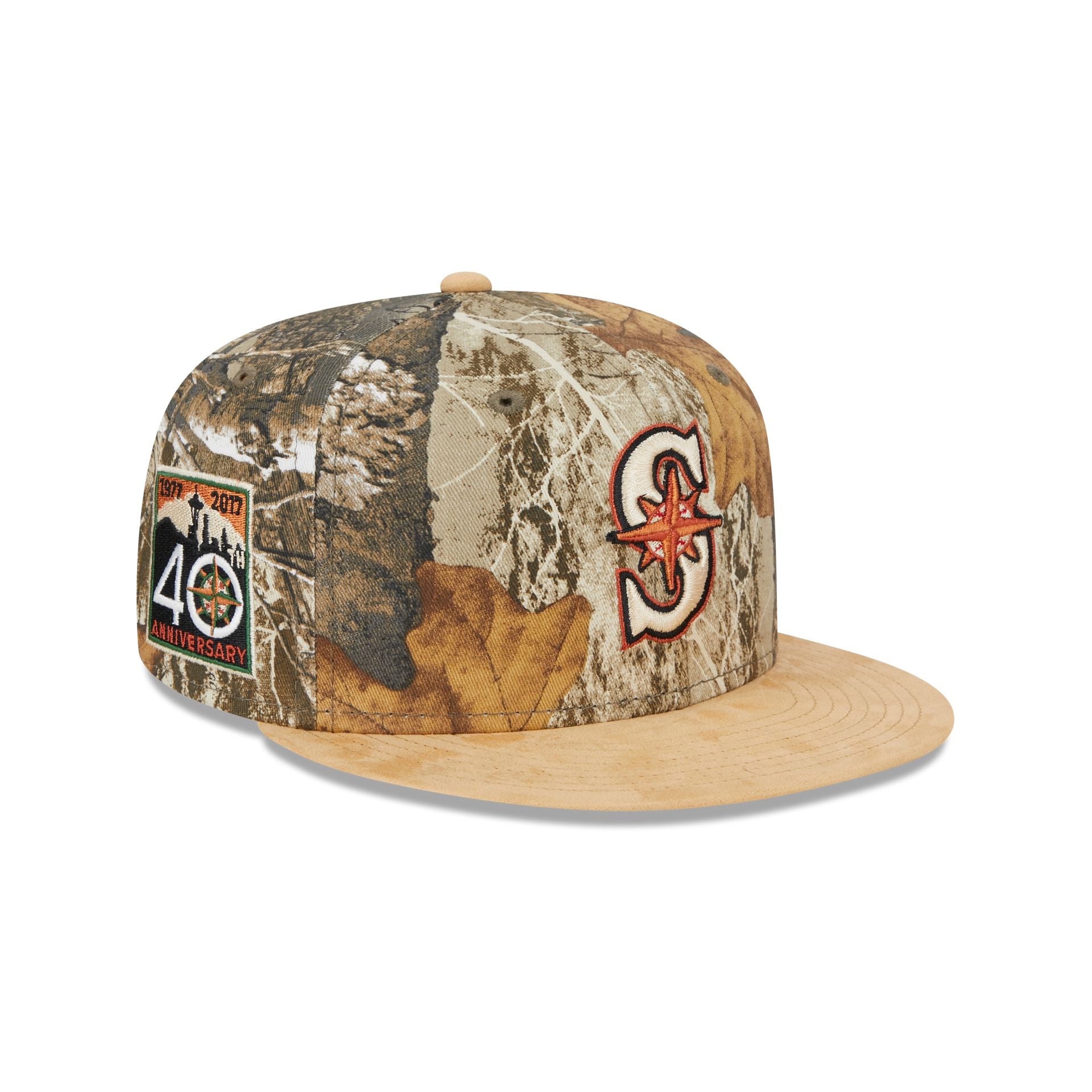 New Era 9Twenty Men's Cap Atlanta Braves Patch Real Tree Camo Adjustable Hat