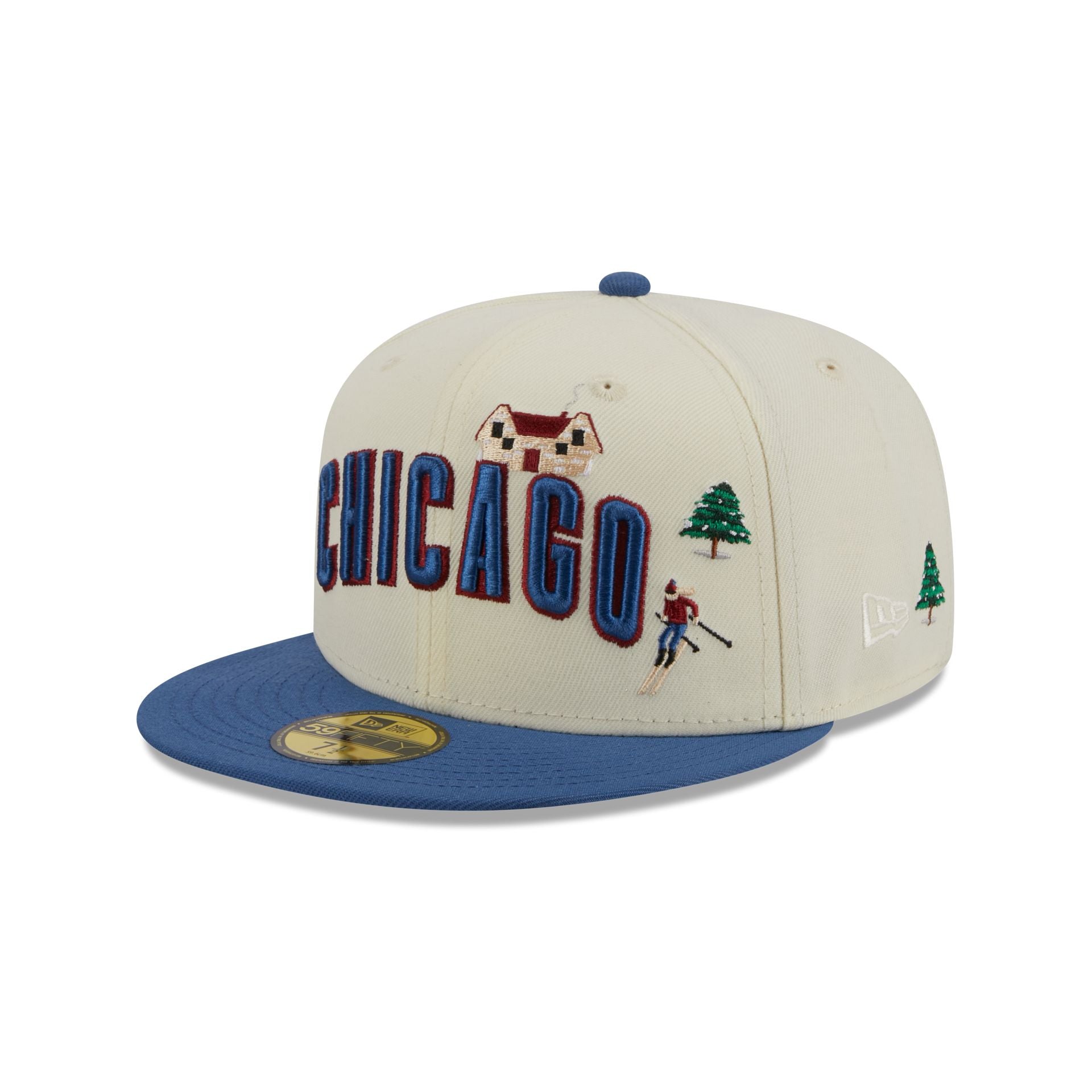 Chicago Cubs Snowbound 59FIFTY Fitted