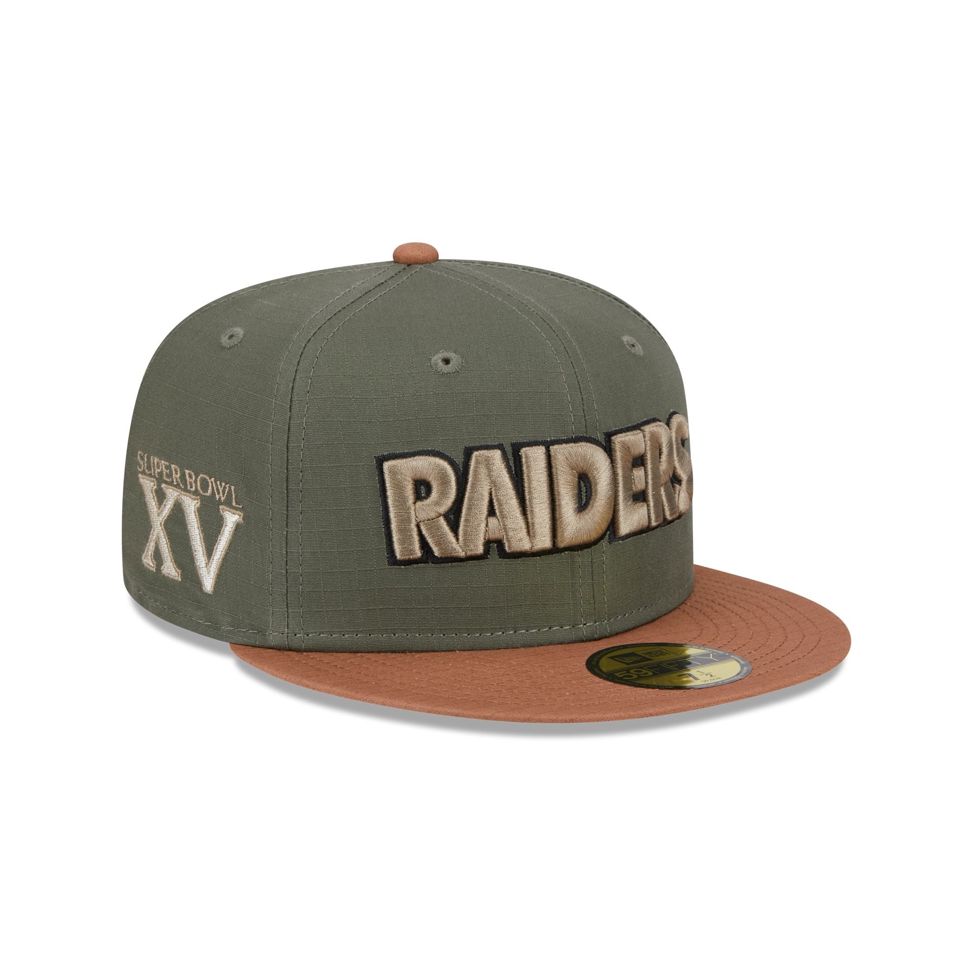 Las Vegas Raiders Ripstop 59FIFTY Fitted Hat