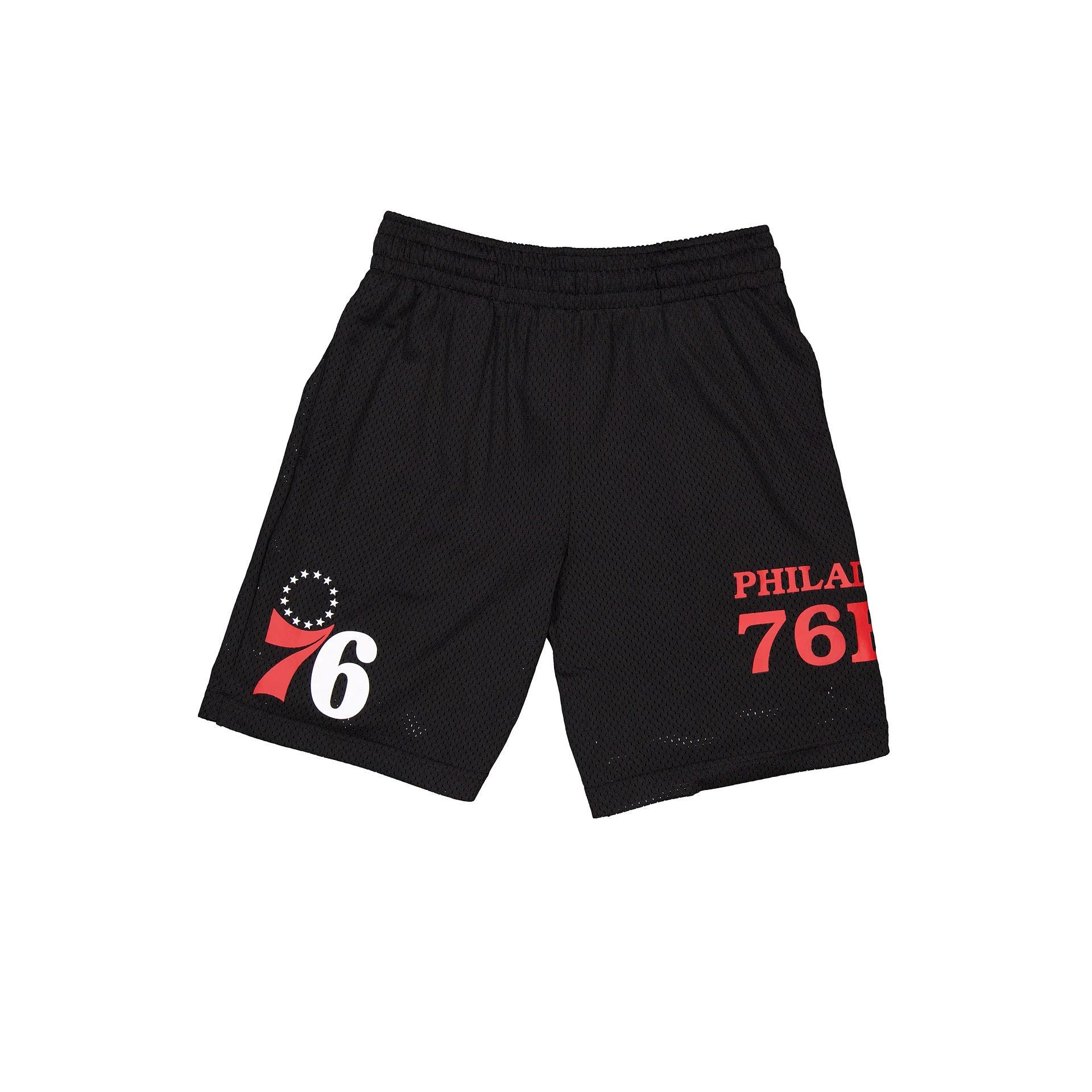 Philadelphia 76ers Mesh Shorts Black Size S NBA by New Era