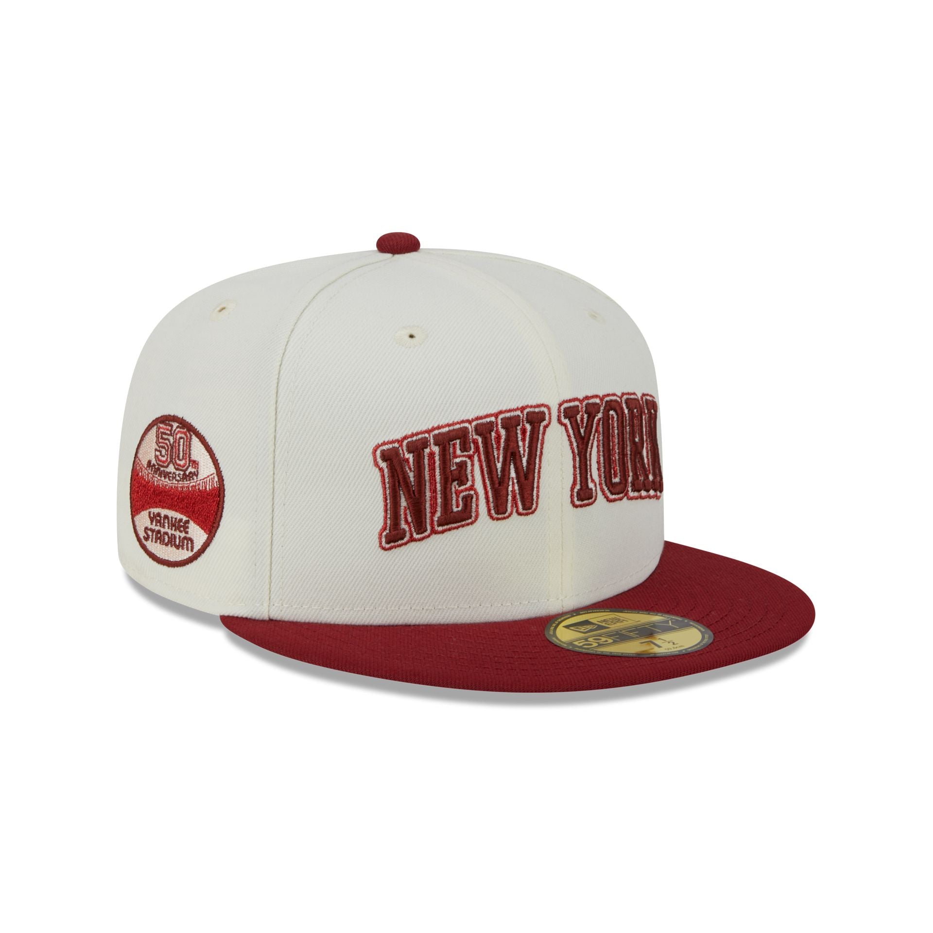 New York Yankees Scarlet Basic 59FIFTY Fitted Hat – New Era Cap