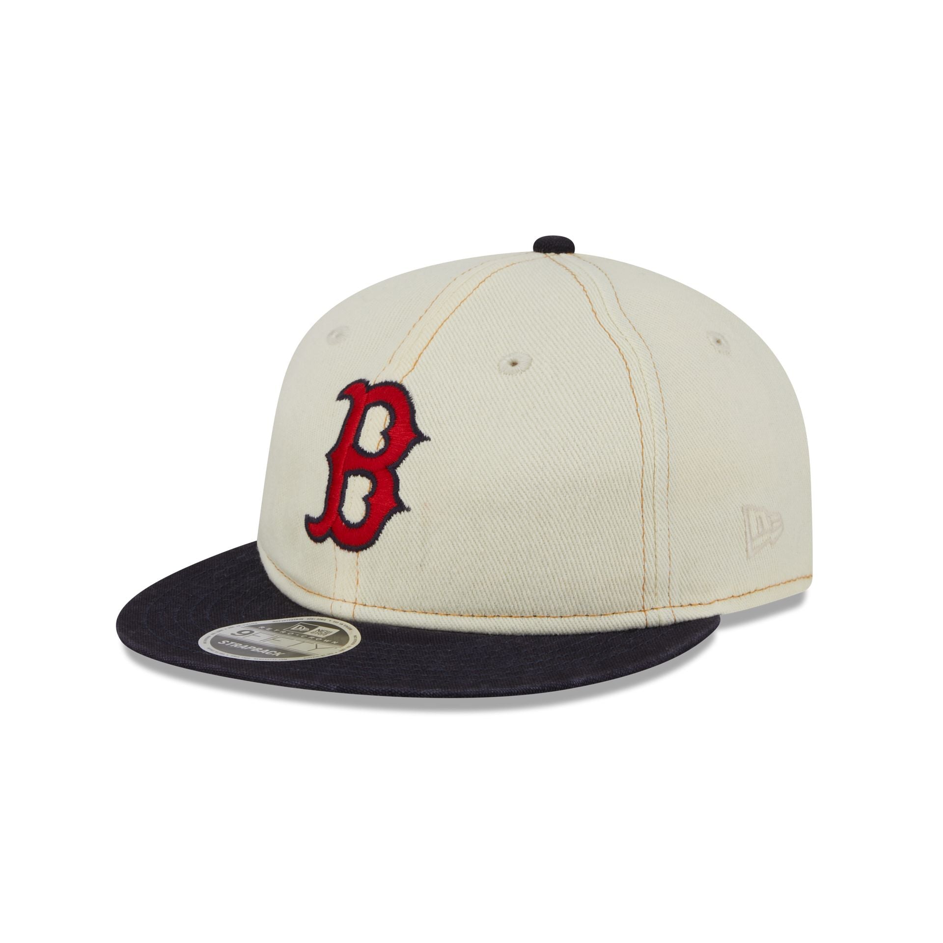 Boston Red Sox Chrome Denim Retro Crown 9FIFTY Adjustable Hat – New Era Cap