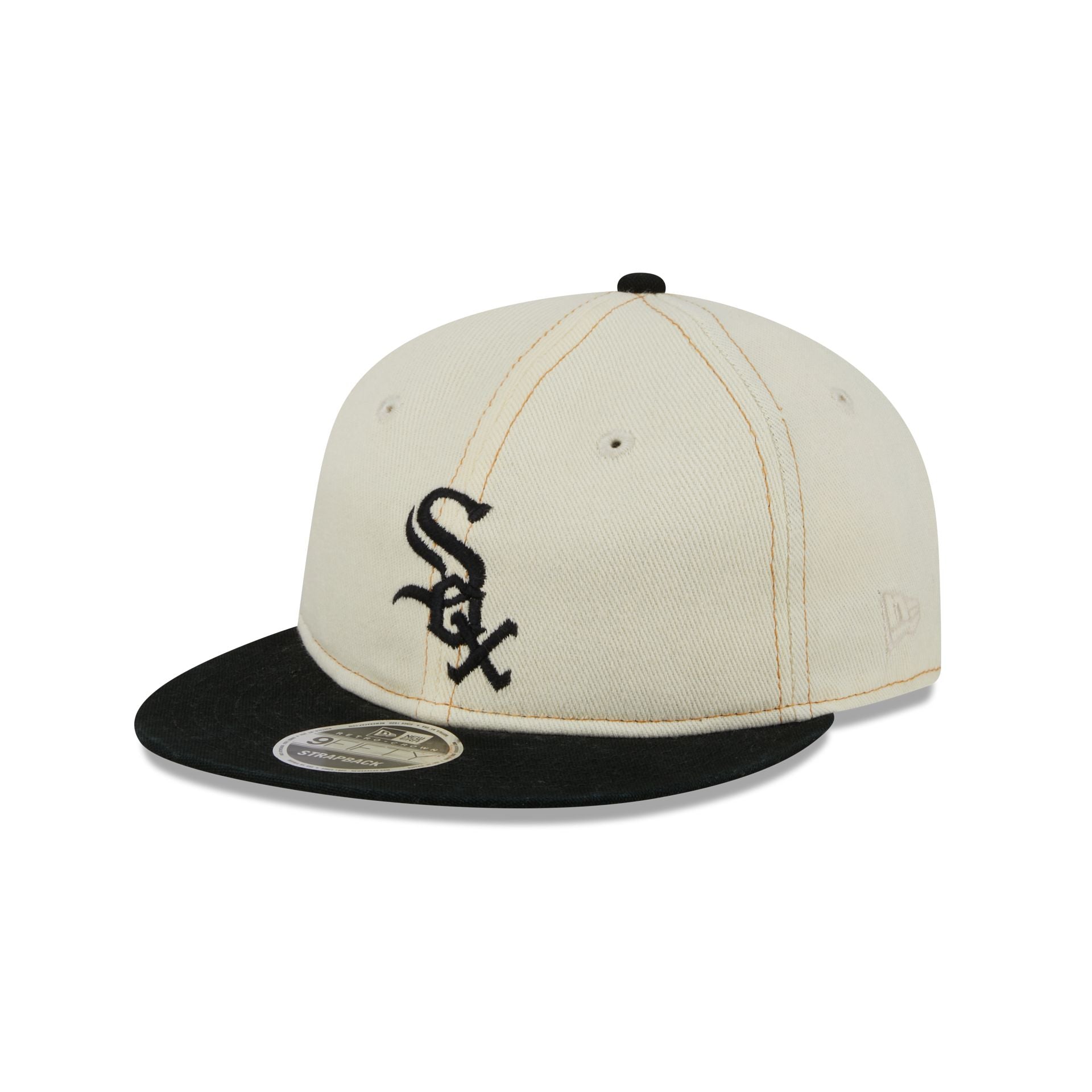 Chicago White Sox Chrome Denim Retro Crown 9FIFTY Adjustable Hat