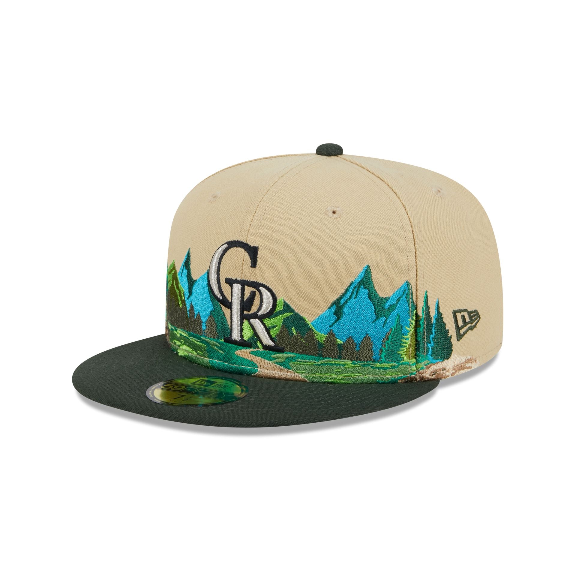 Colorado Rockies Team Landscape 59FIFTY Fitted Hat New Era Cap